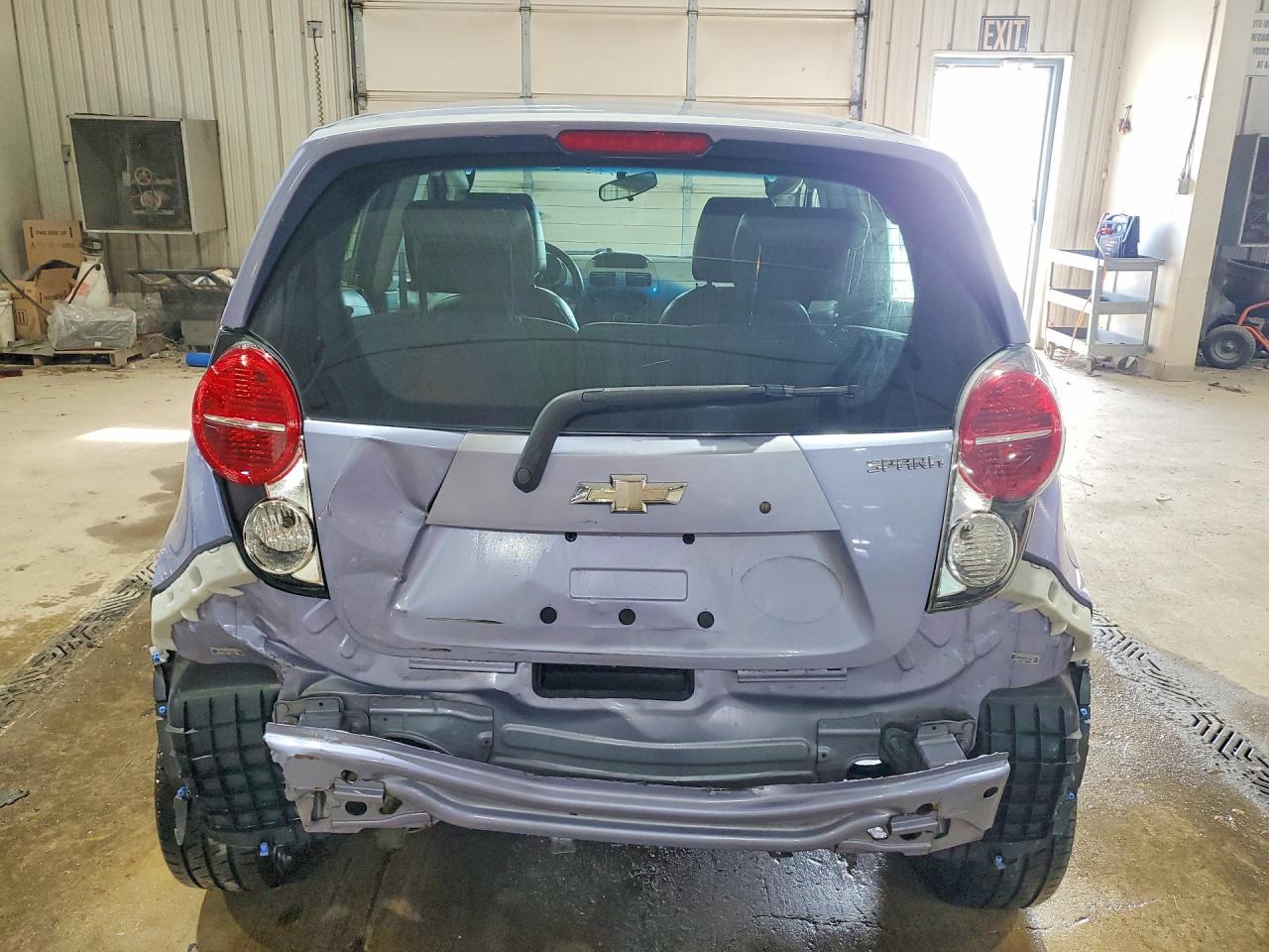 2015 Chevrolet Spark Ls Blue vin: KL8CB6S90FC717567
