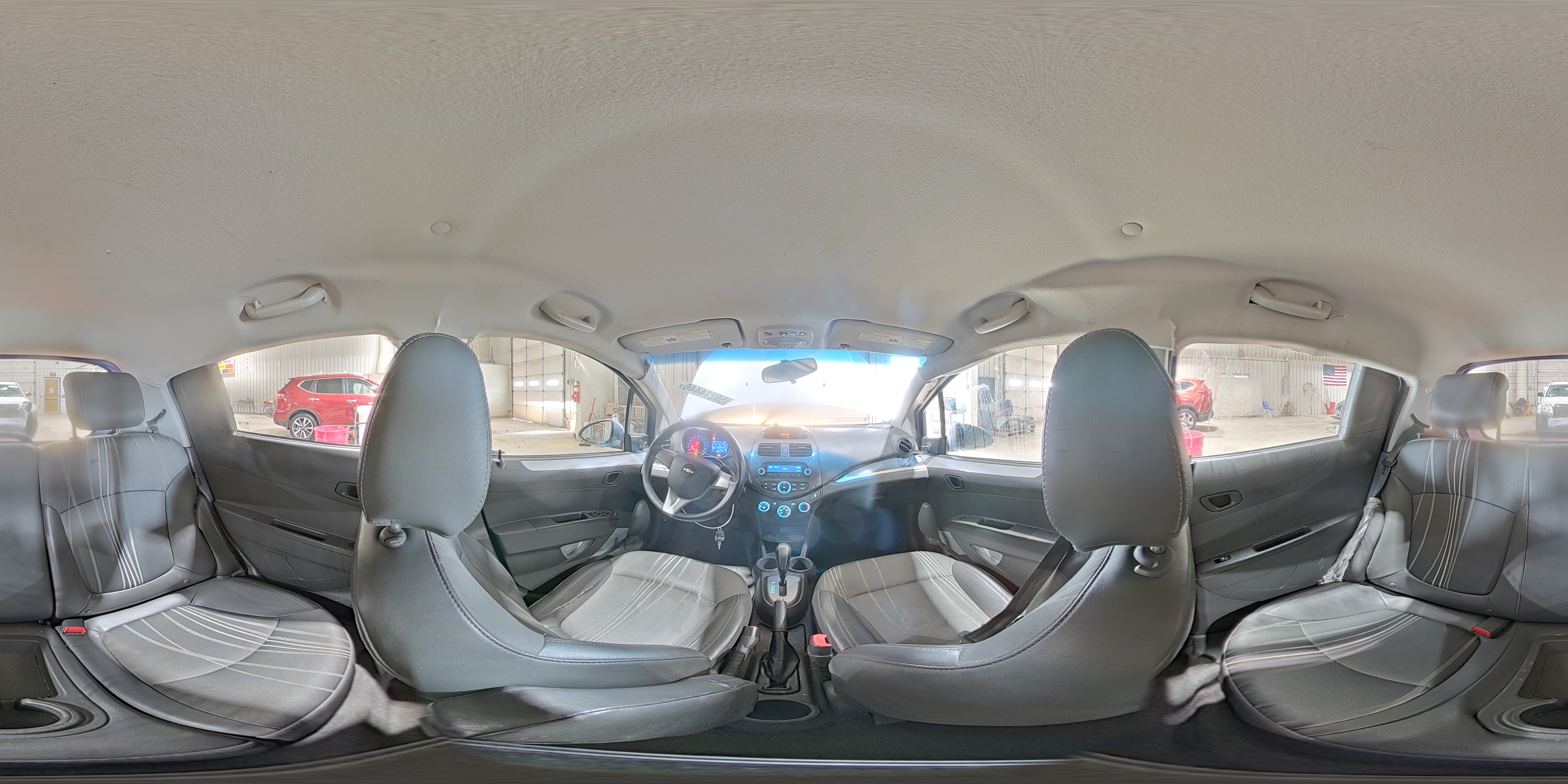 2015 Chevrolet Spark Ls Blue vin: KL8CB6S90FC717567