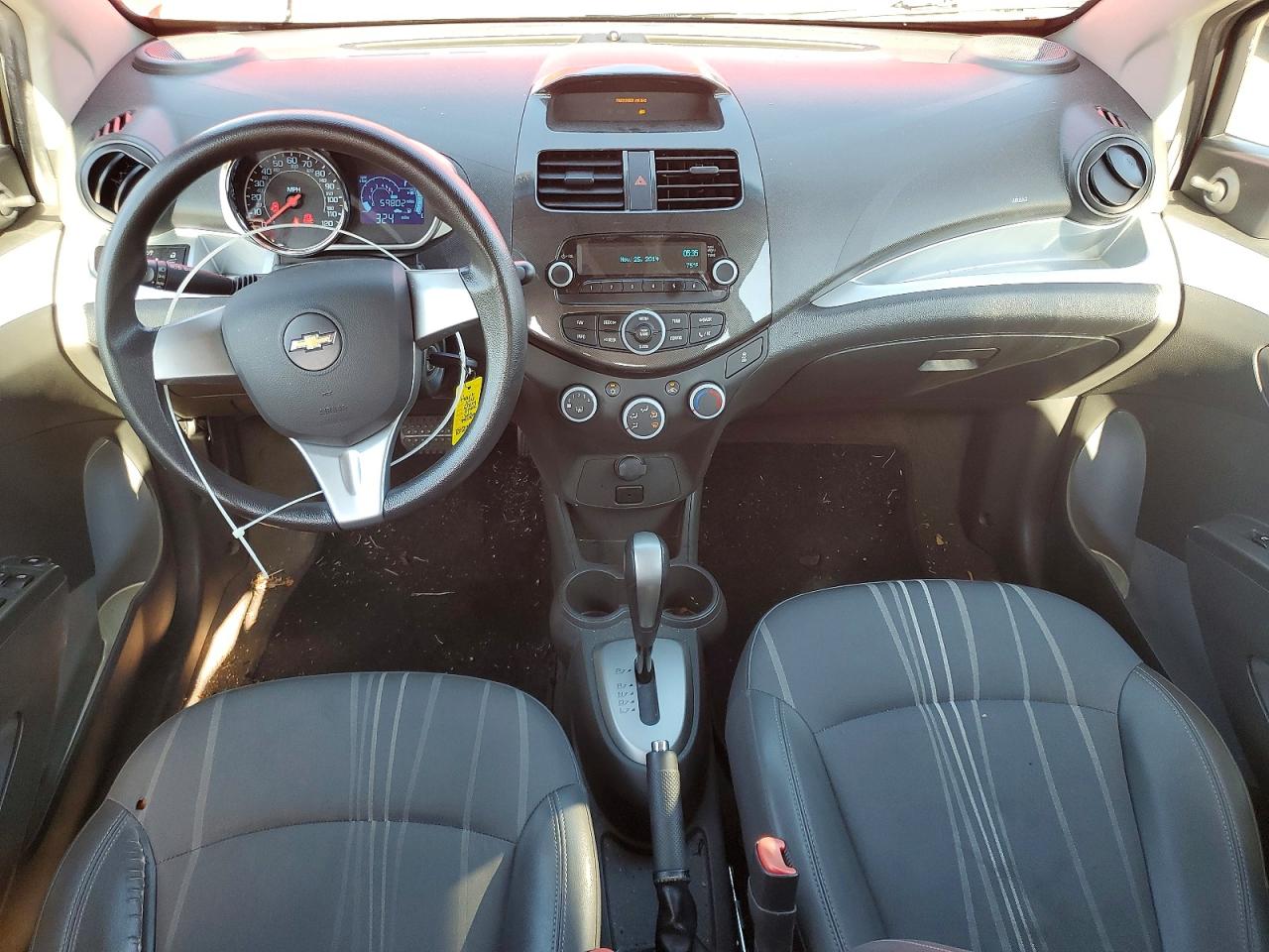 2015 Chevrolet Spark Ls Red vin: KL8CB6S90FC751007