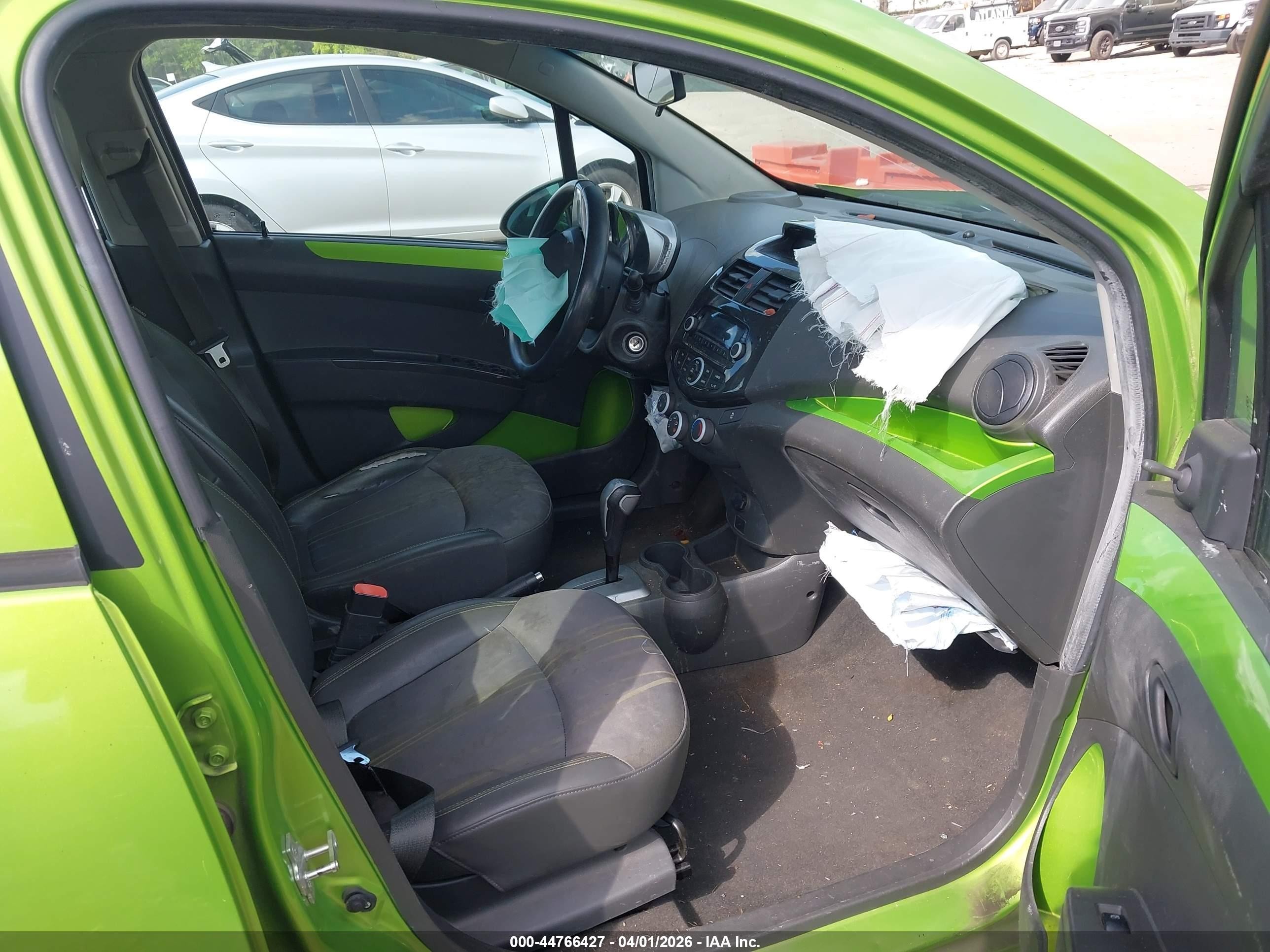 2015 Chevrolet Spark Ls Cvt Green vin: KL8CB6S90FC808886