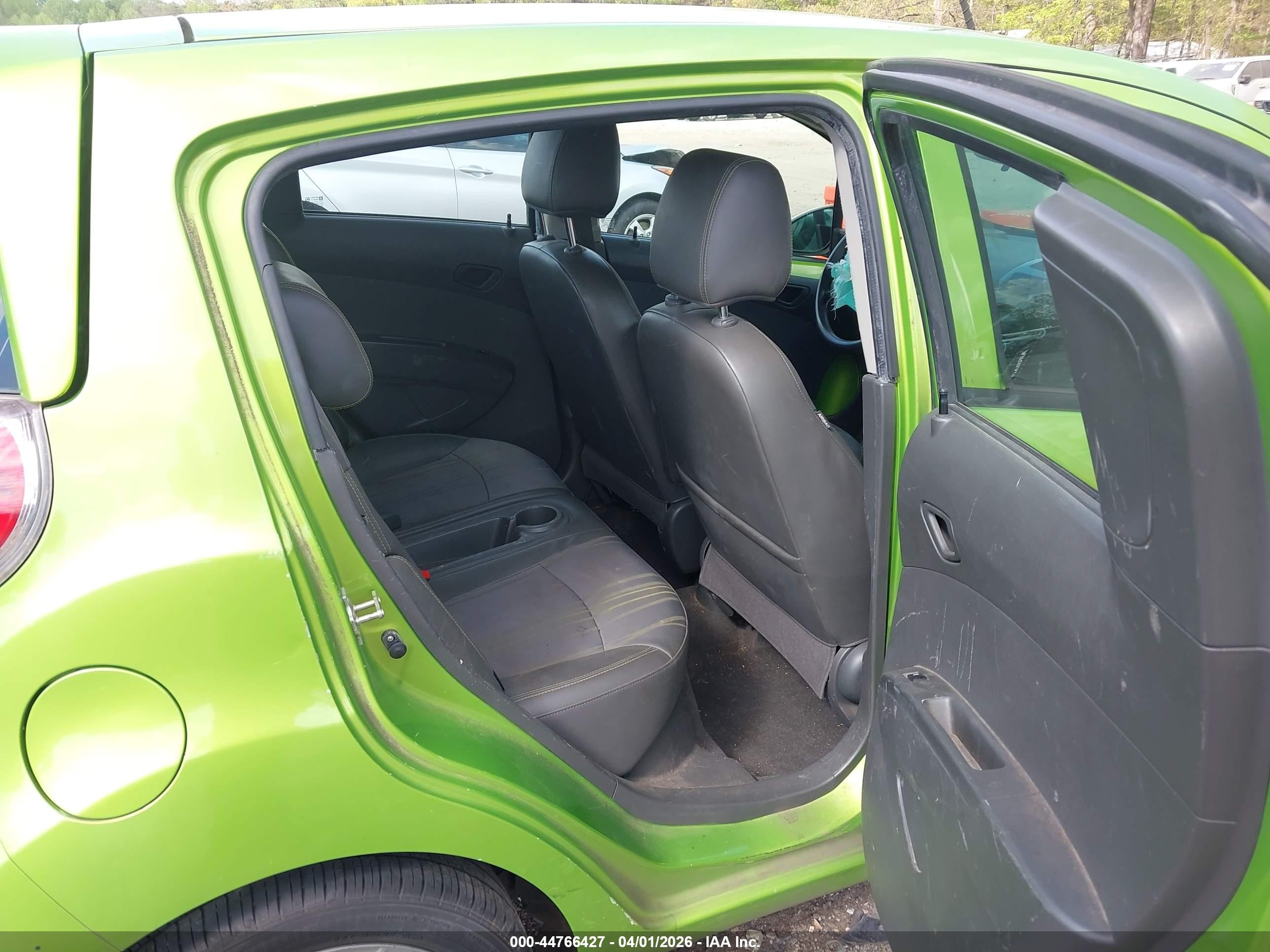 2015 Chevrolet Spark Ls Cvt Green vin: KL8CB6S90FC808886