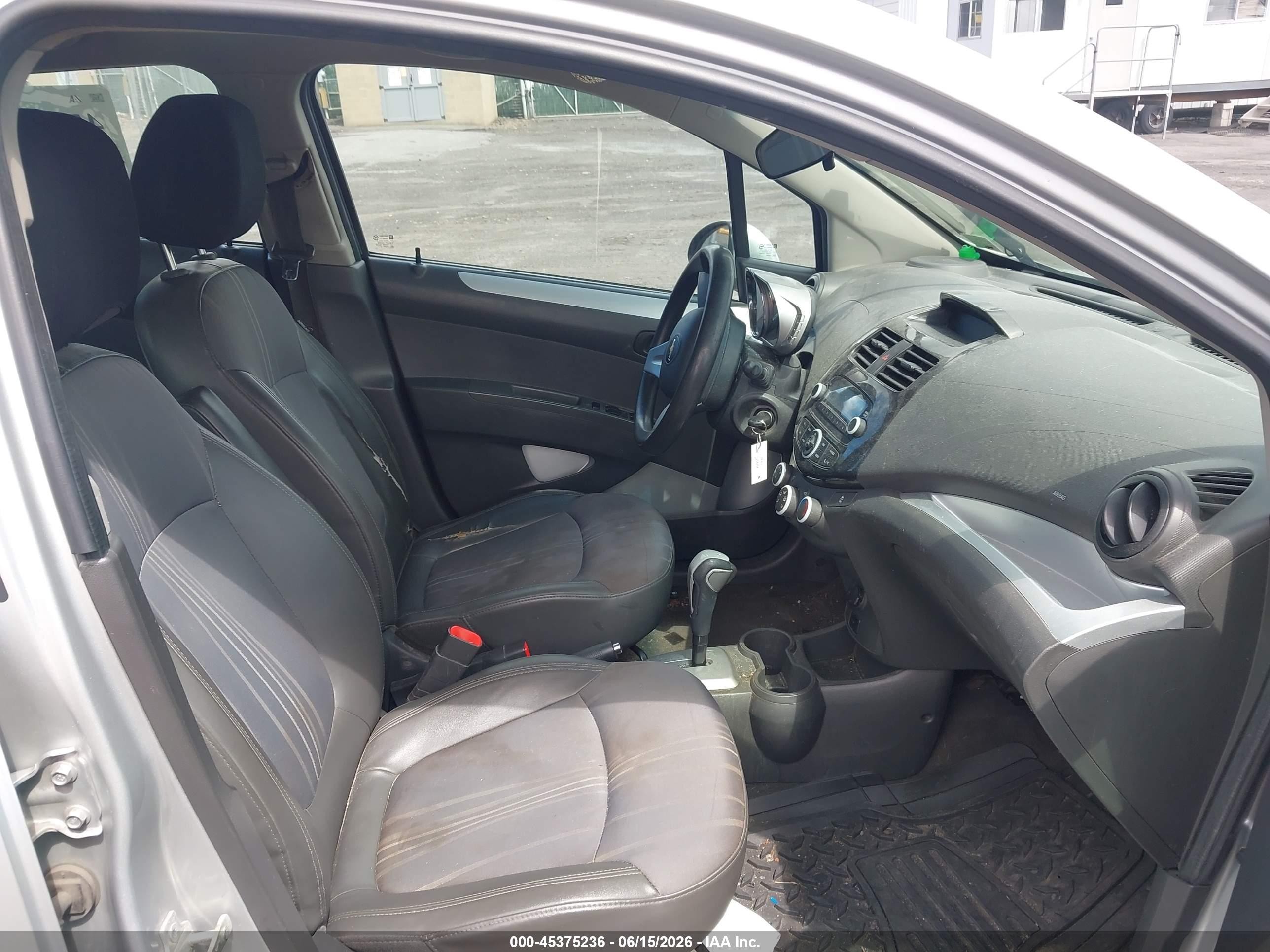 2013 Chevrolet Spark Ls Auto Silver vin: KL8CB6S91DC517651