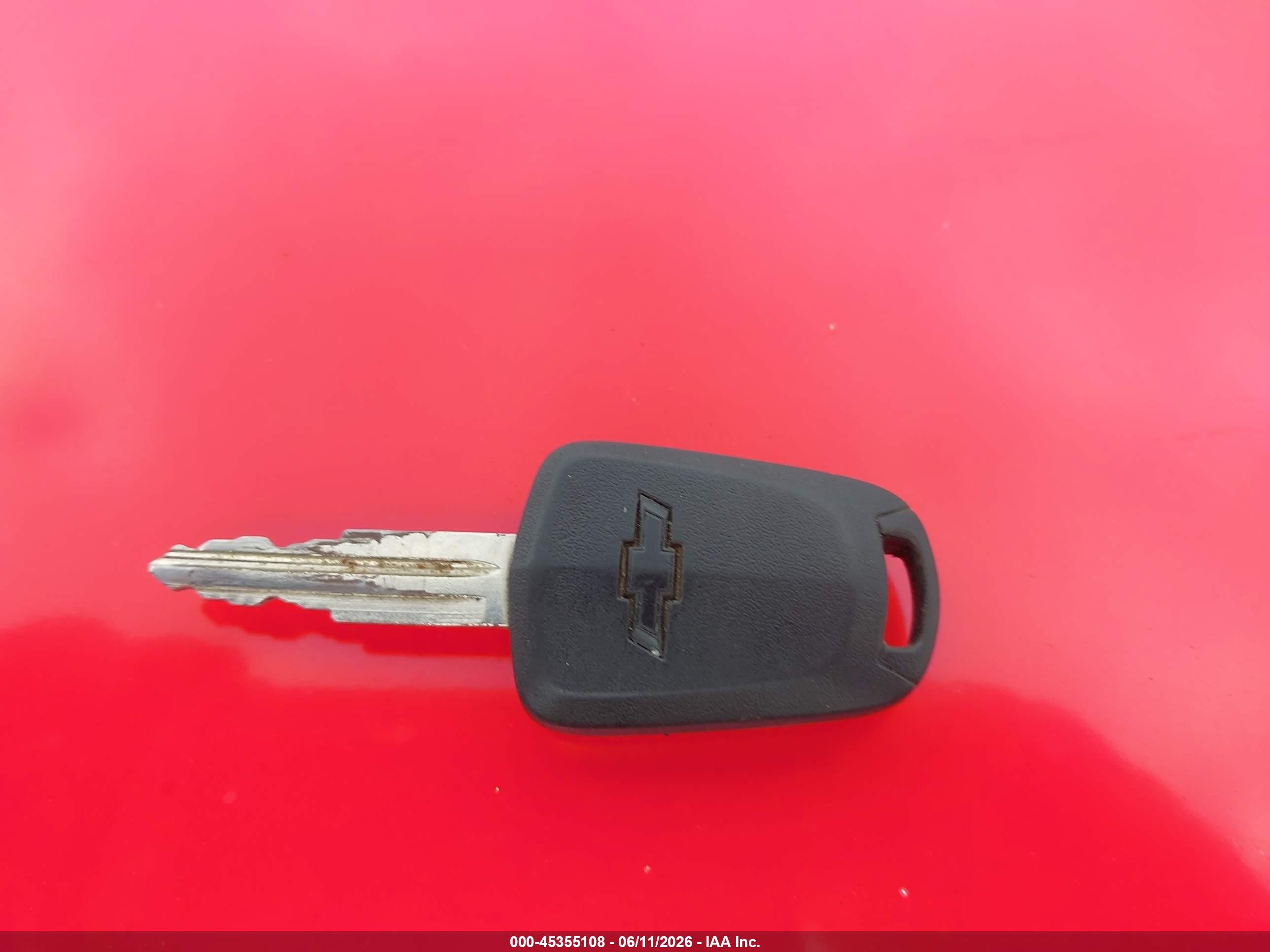 2013 Chevrolet Spark Ls Auto Red vin: KL8CB6S91DC597145
