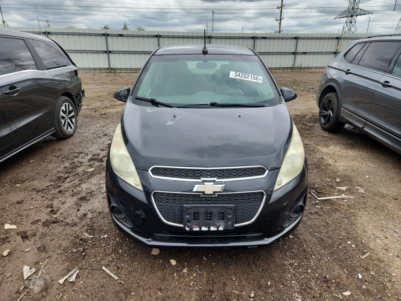 2014 Chevrolet Spark Ls Charcoal vin: KL8CB6S91EC523340