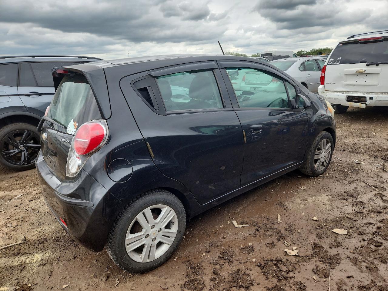 2014 Chevrolet Spark Ls Charcoal vin: KL8CB6S91EC523340