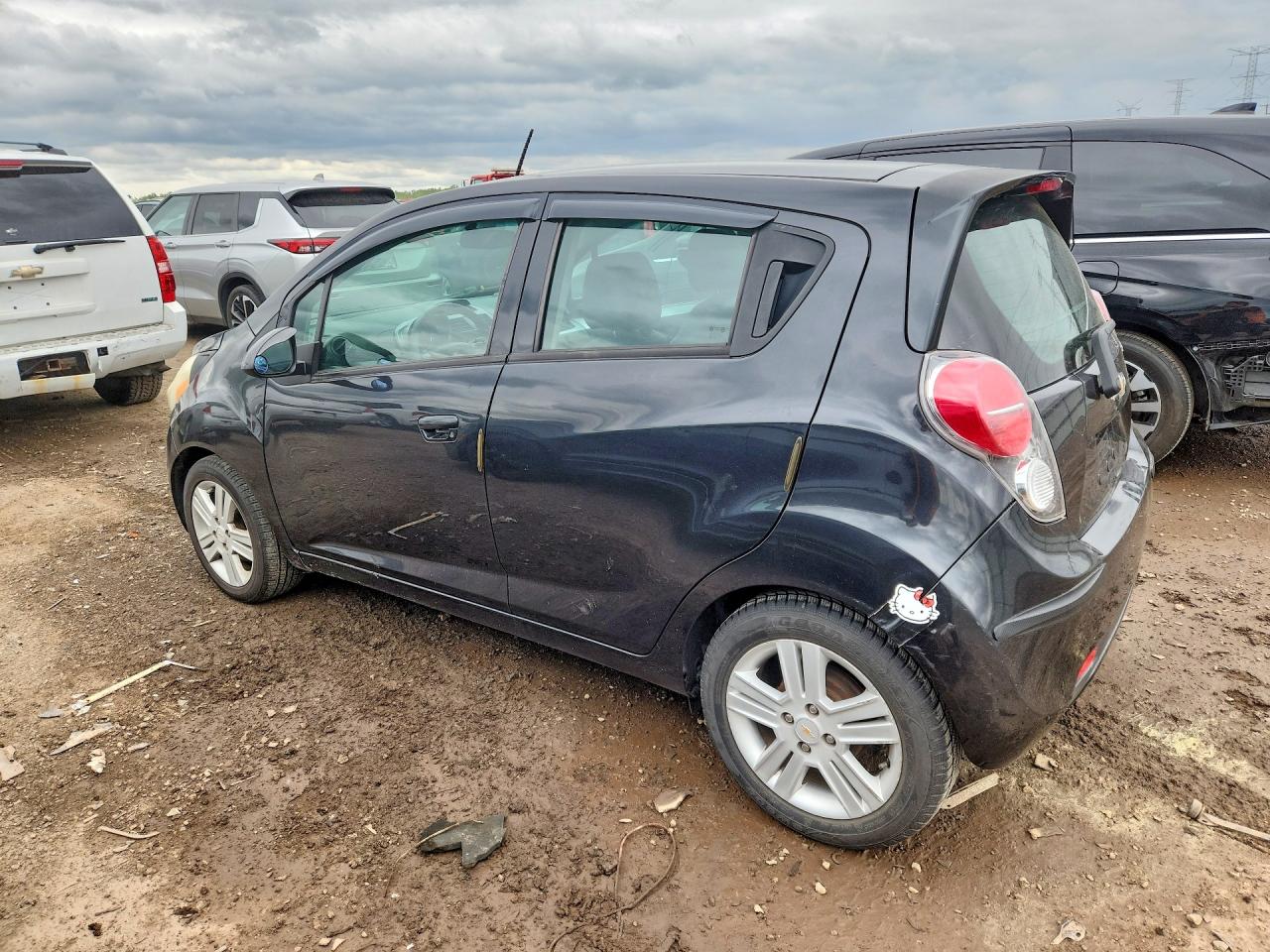 2014 Chevrolet Spark Ls Charcoal vin: KL8CB6S91EC523340