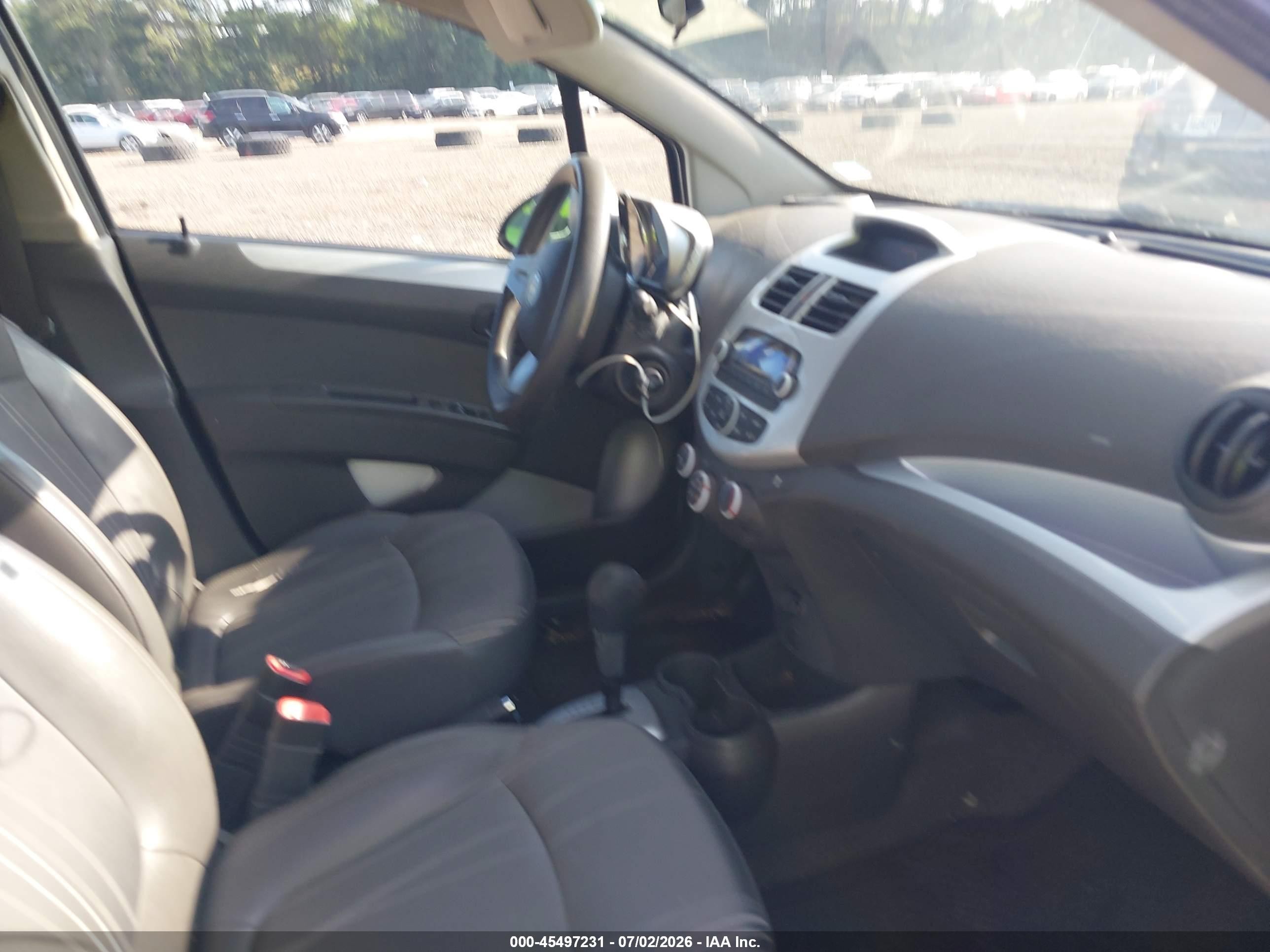 2014 Chevrolet Spark Ls Auto Silver vin: KL8CB6S91EC528599