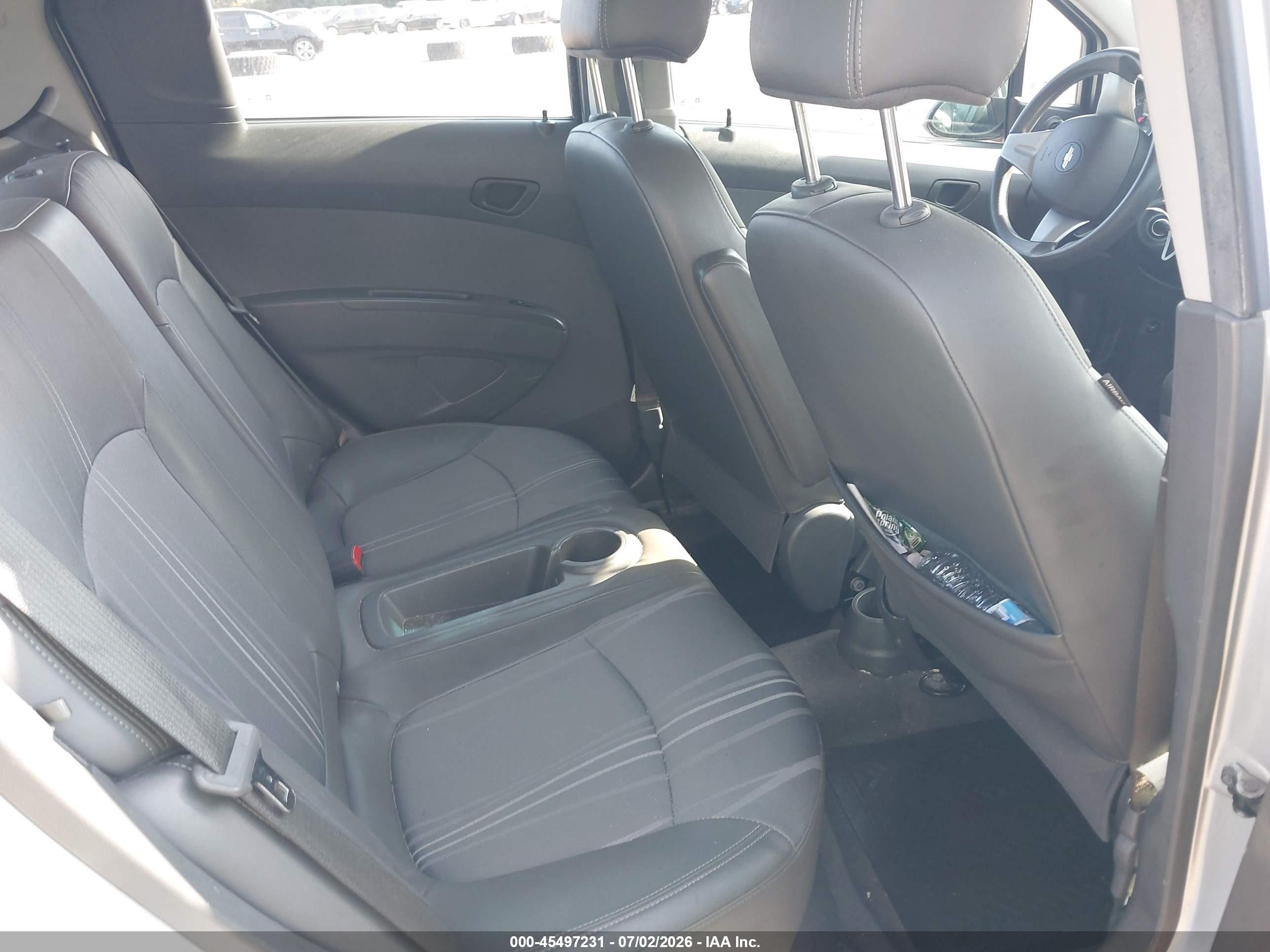 2014 Chevrolet Spark Ls Auto Silver vin: KL8CB6S91EC528599