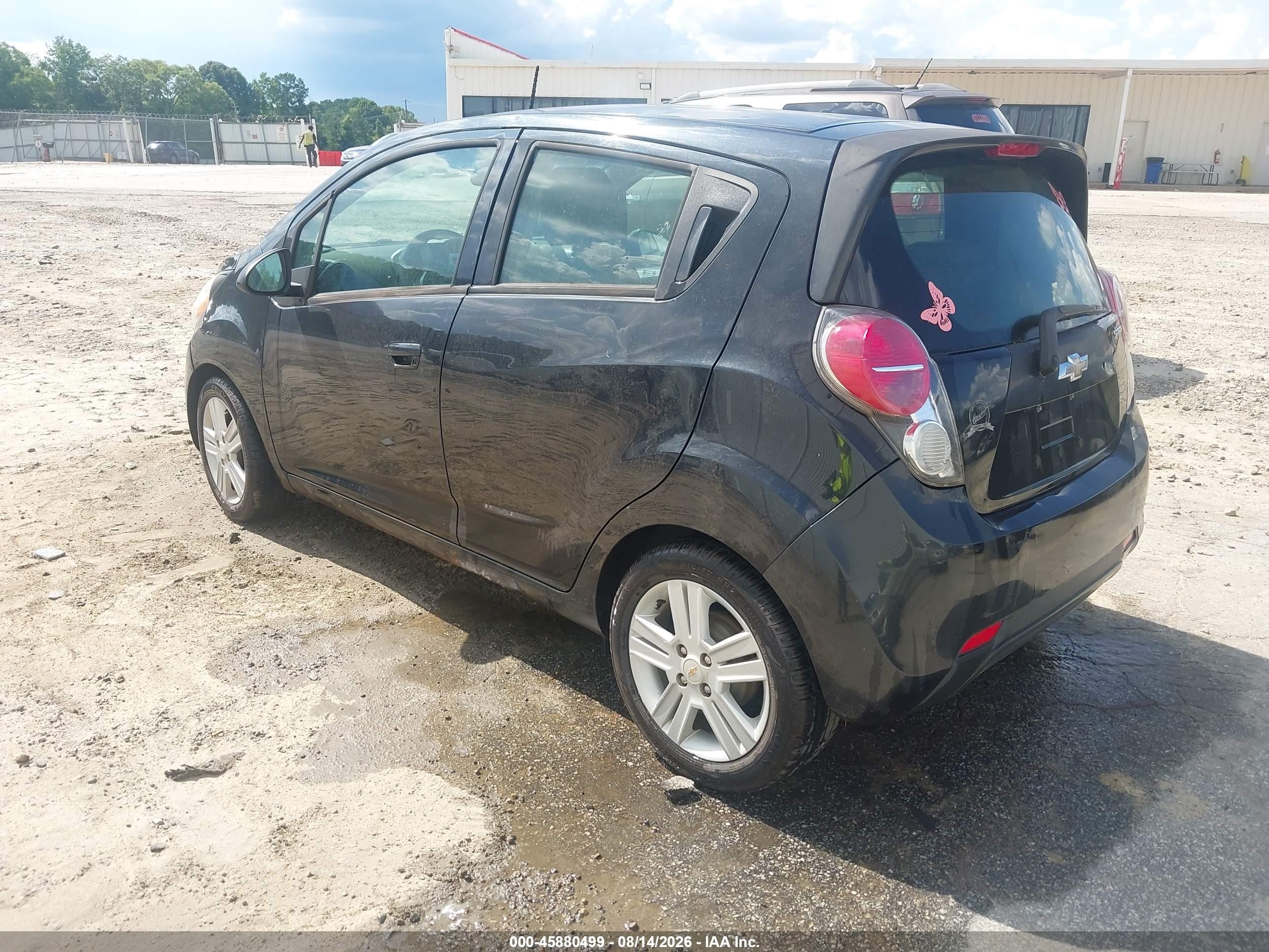 2014 Chevrolet Spark Ls Auto Black vin: KL8CB6S91EC585000