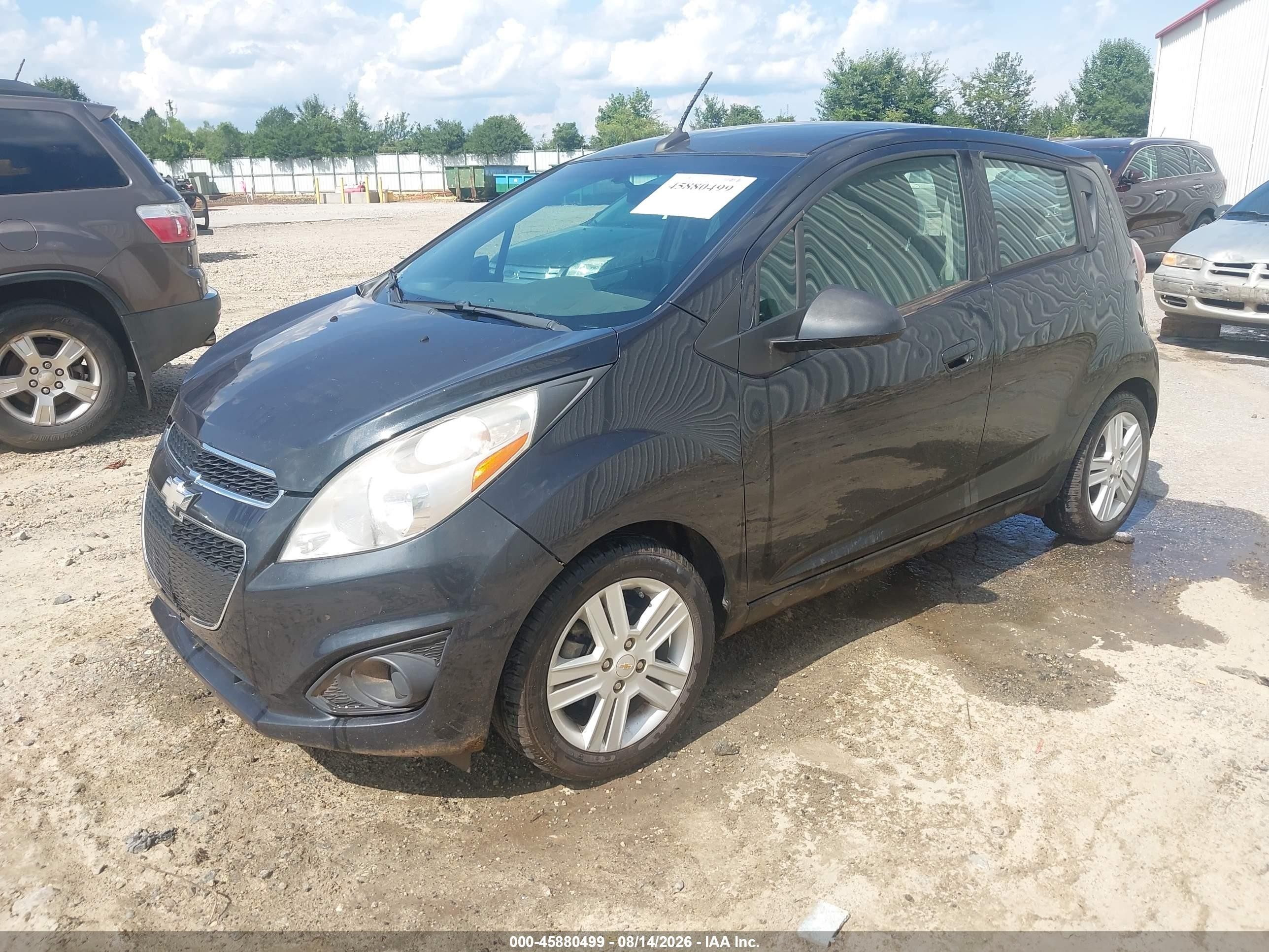 2014 Chevrolet Spark Ls Auto Black vin: KL8CB6S91EC585000