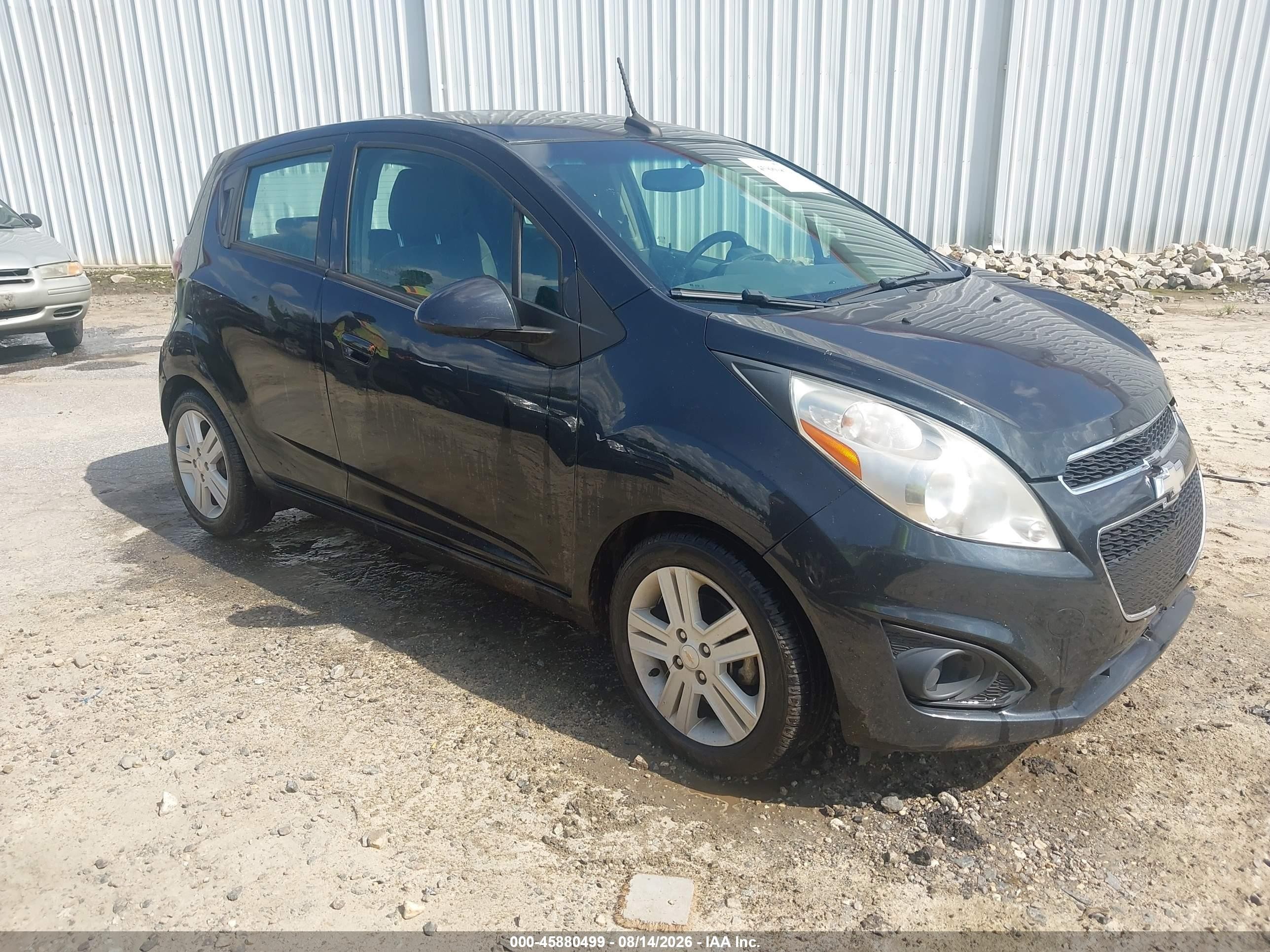 2014 Chevrolet Spark Ls Auto Black vin: KL8CB6S91EC585000
