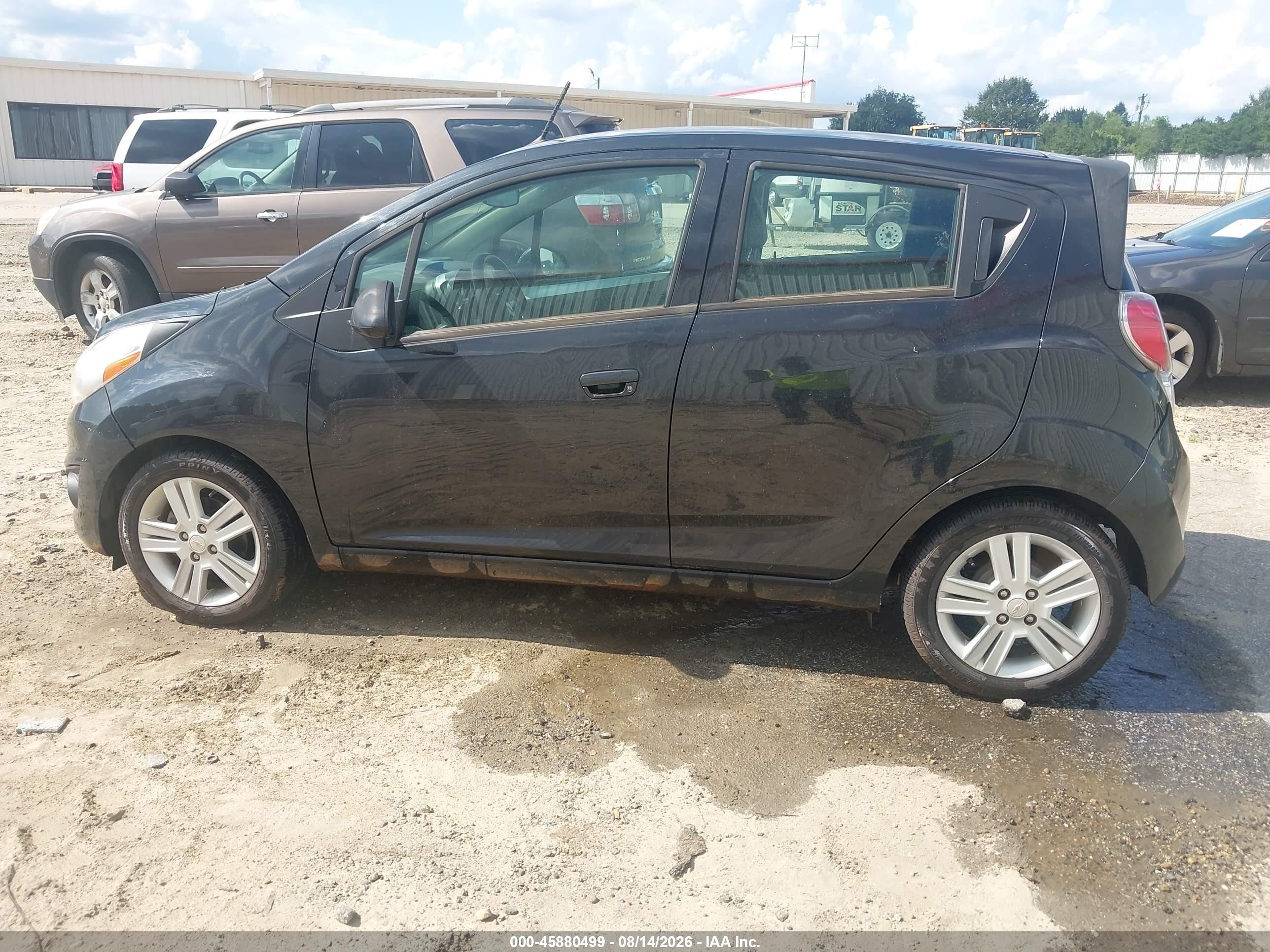2014 Chevrolet Spark Ls Auto Black vin: KL8CB6S91EC585000