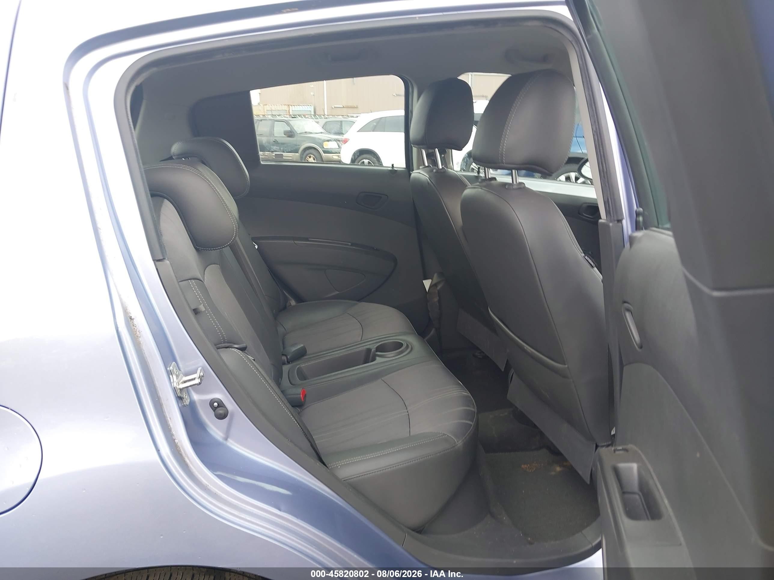 2015 Chevrolet Spark Ls Cvt Blue vin: KL8CB6S91FC737262