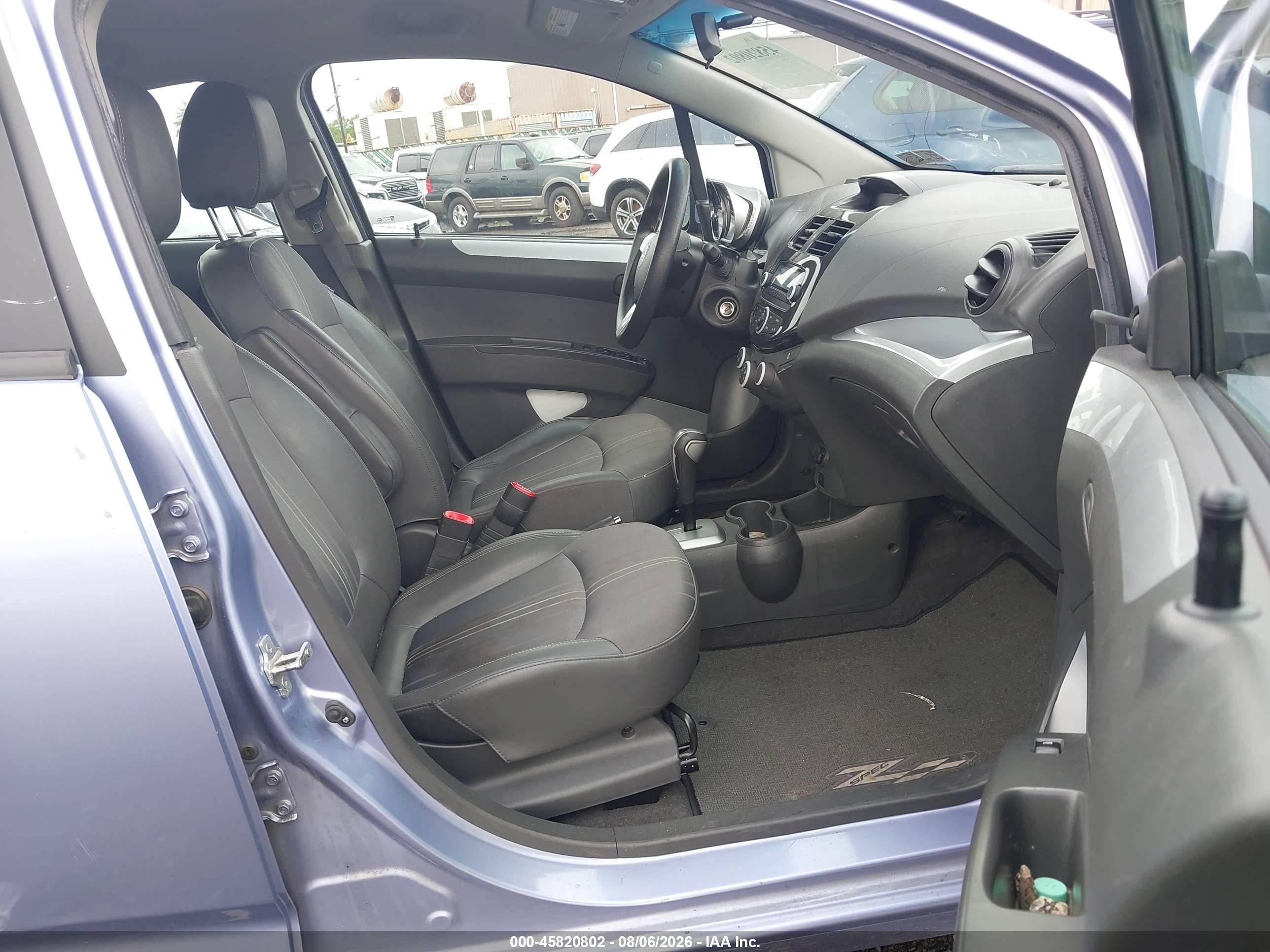 2015 Chevrolet Spark Ls Cvt Blue vin: KL8CB6S91FC737262