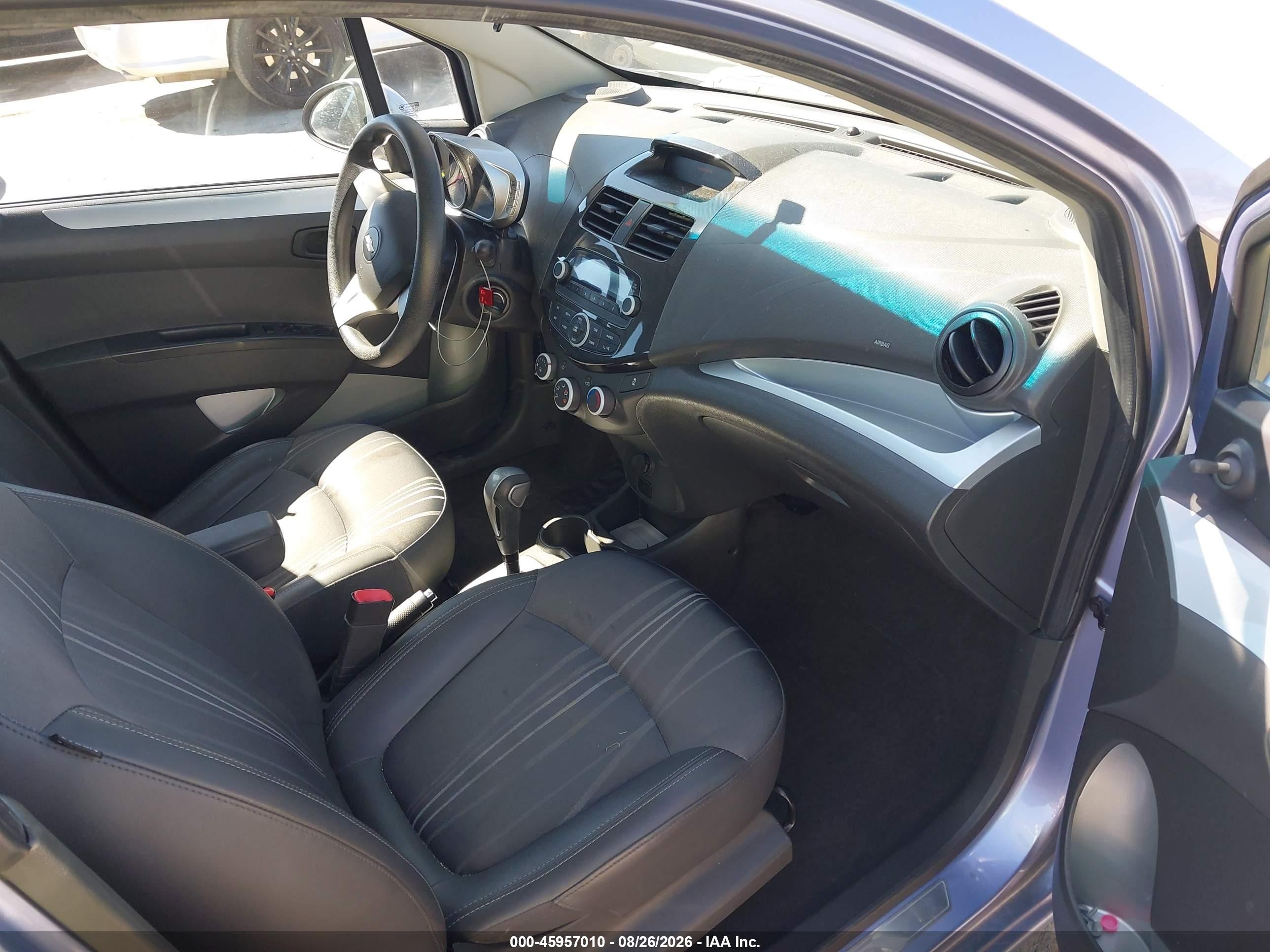 2015 Chevrolet Spark Ls Cvt Purple vin: KL8CB6S91FC744938