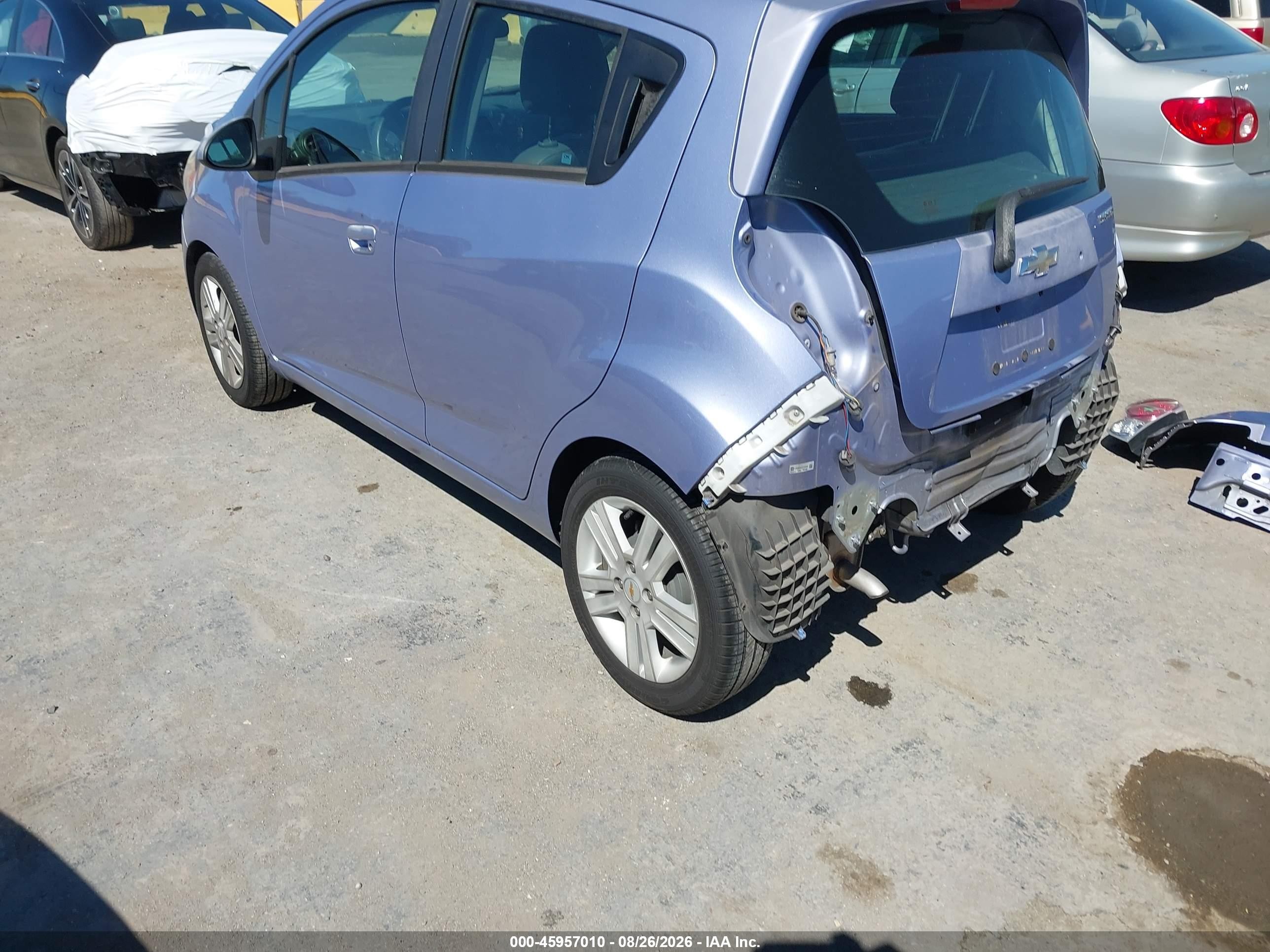 2015 Chevrolet Spark Ls Cvt Purple vin: KL8CB6S91FC744938