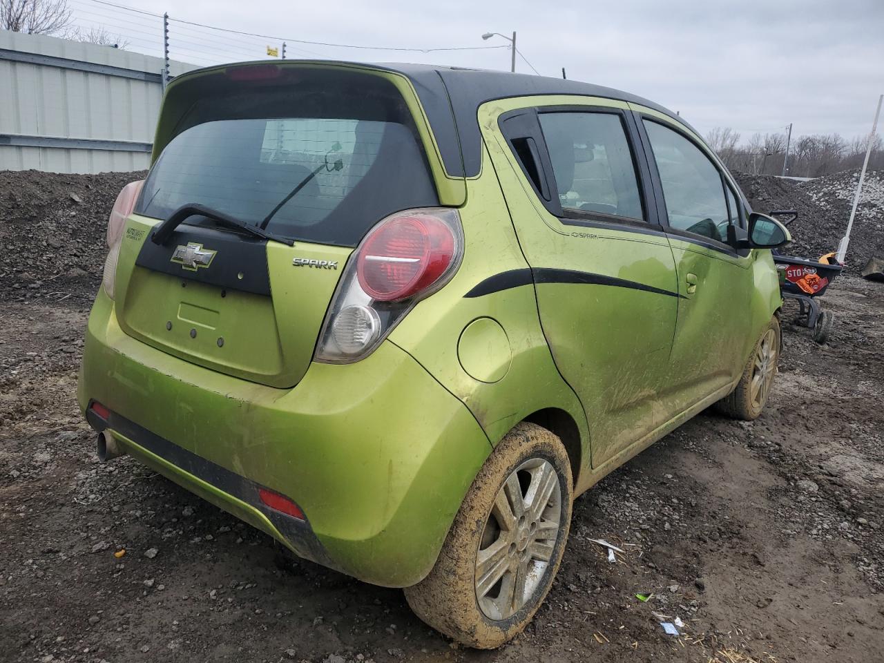 2013 Chevrolet Spark Ls Green vin: KL8CB6S92DC520946