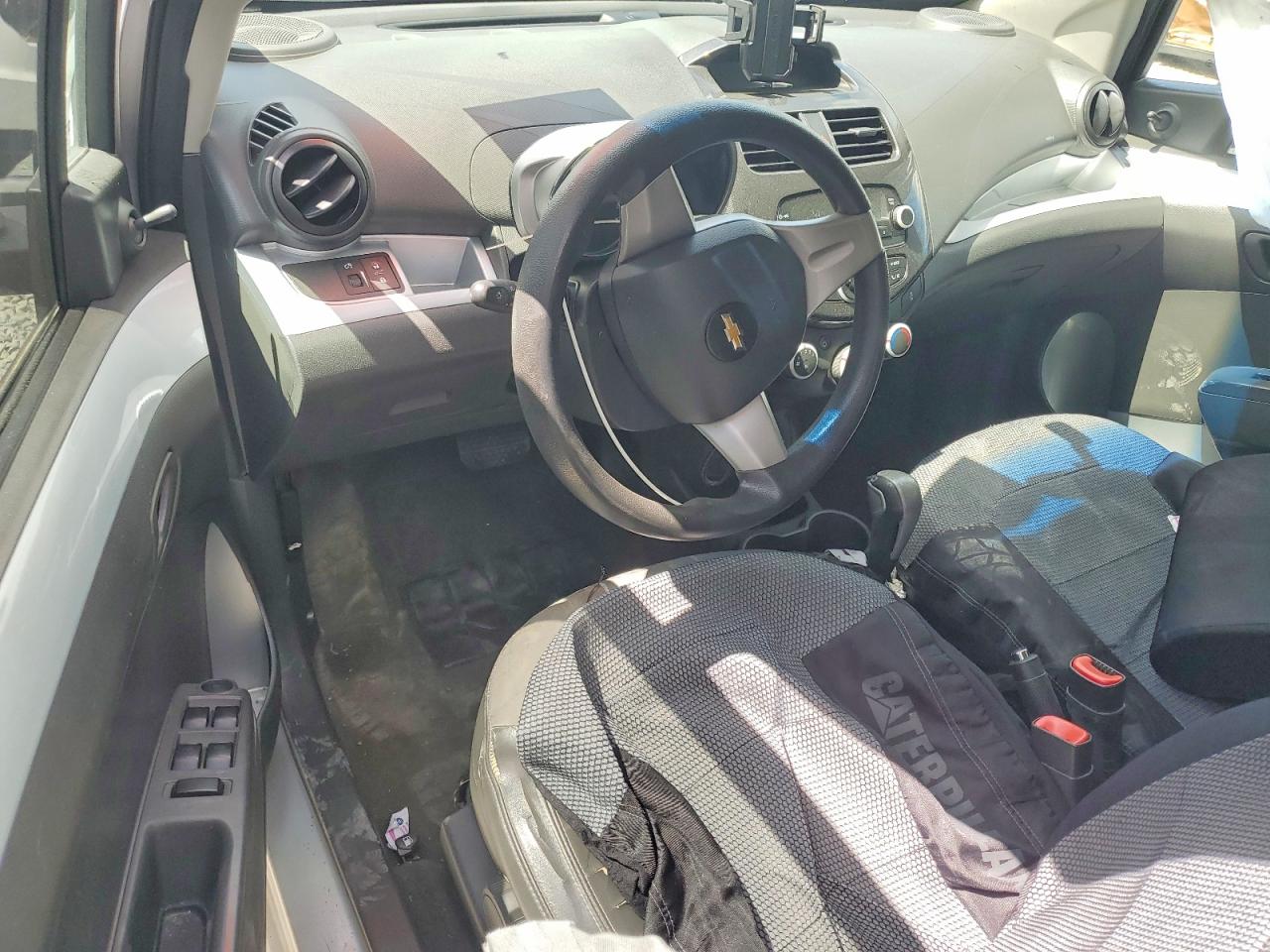 2013 Chevrolet Spark Ls Silver vin: KL8CB6S92DC605320