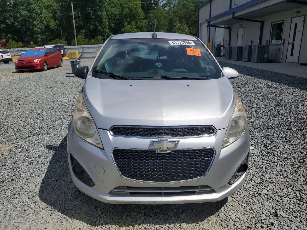 2013 Chevrolet Spark Ls Silver vin: KL8CB6S92DC605320