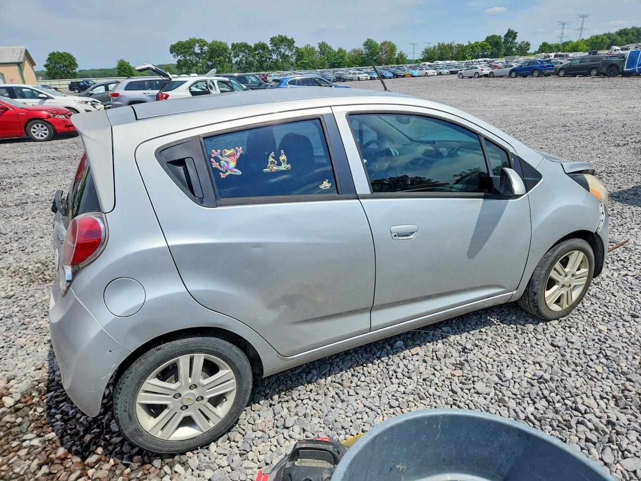 2013 Chevrolet Spark Ls Silver vin: KL8CB6S92DC617113