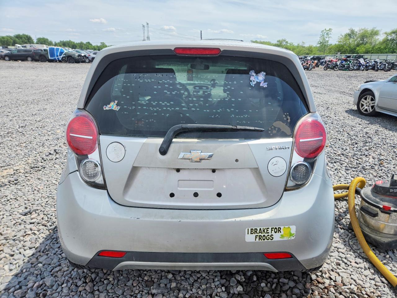 2013 Chevrolet Spark Ls Silver vin: KL8CB6S92DC617113