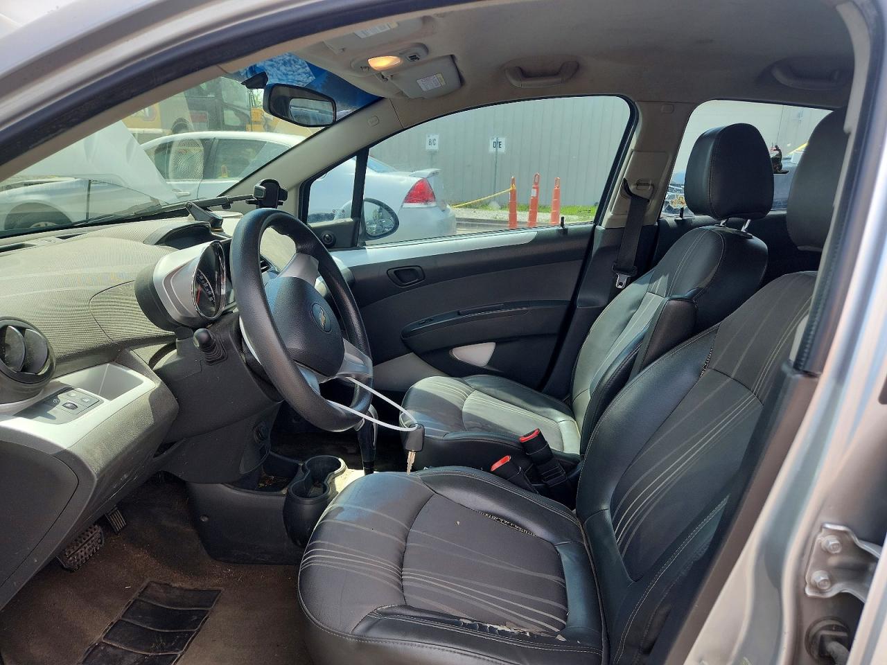 2013 Chevrolet Spark Ls Silver vin: KL8CB6S92DC617113