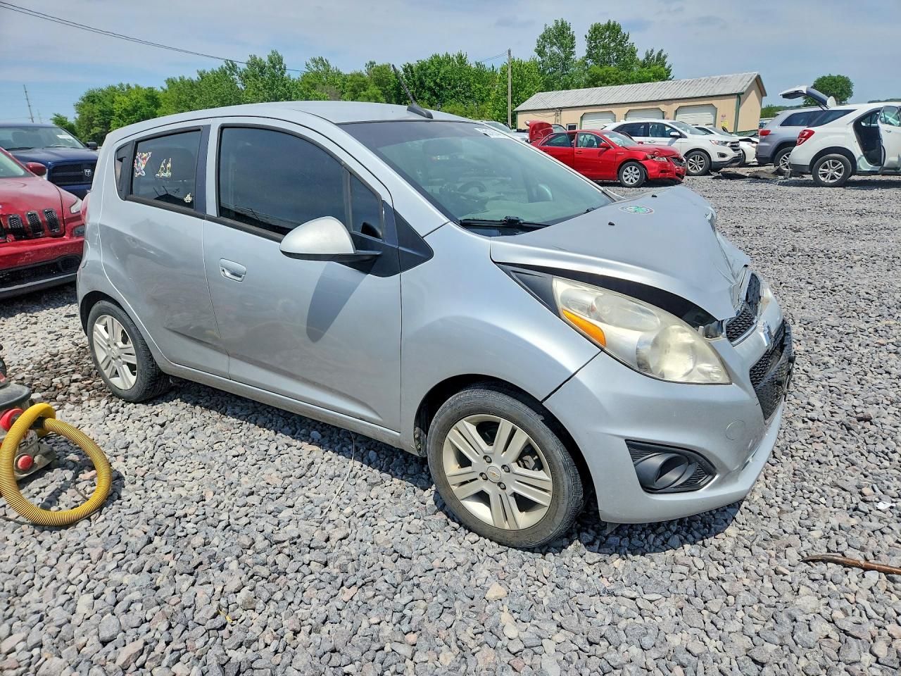 2013 Chevrolet Spark Ls Silver vin: KL8CB6S92DC617113