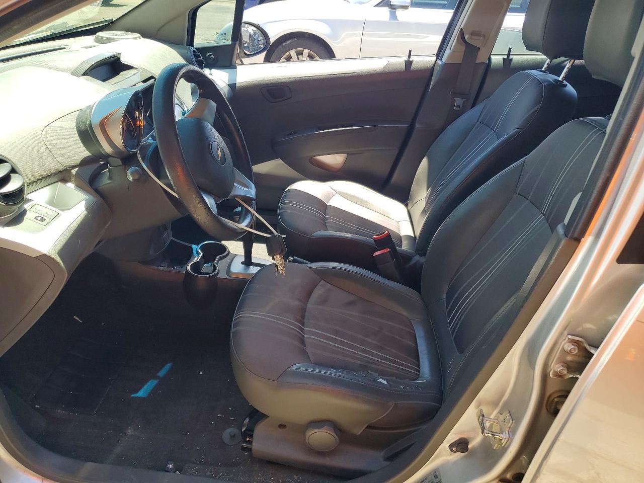 2014 Chevrolet Spark Ls Silver vin: KL8CB6S92EC459826