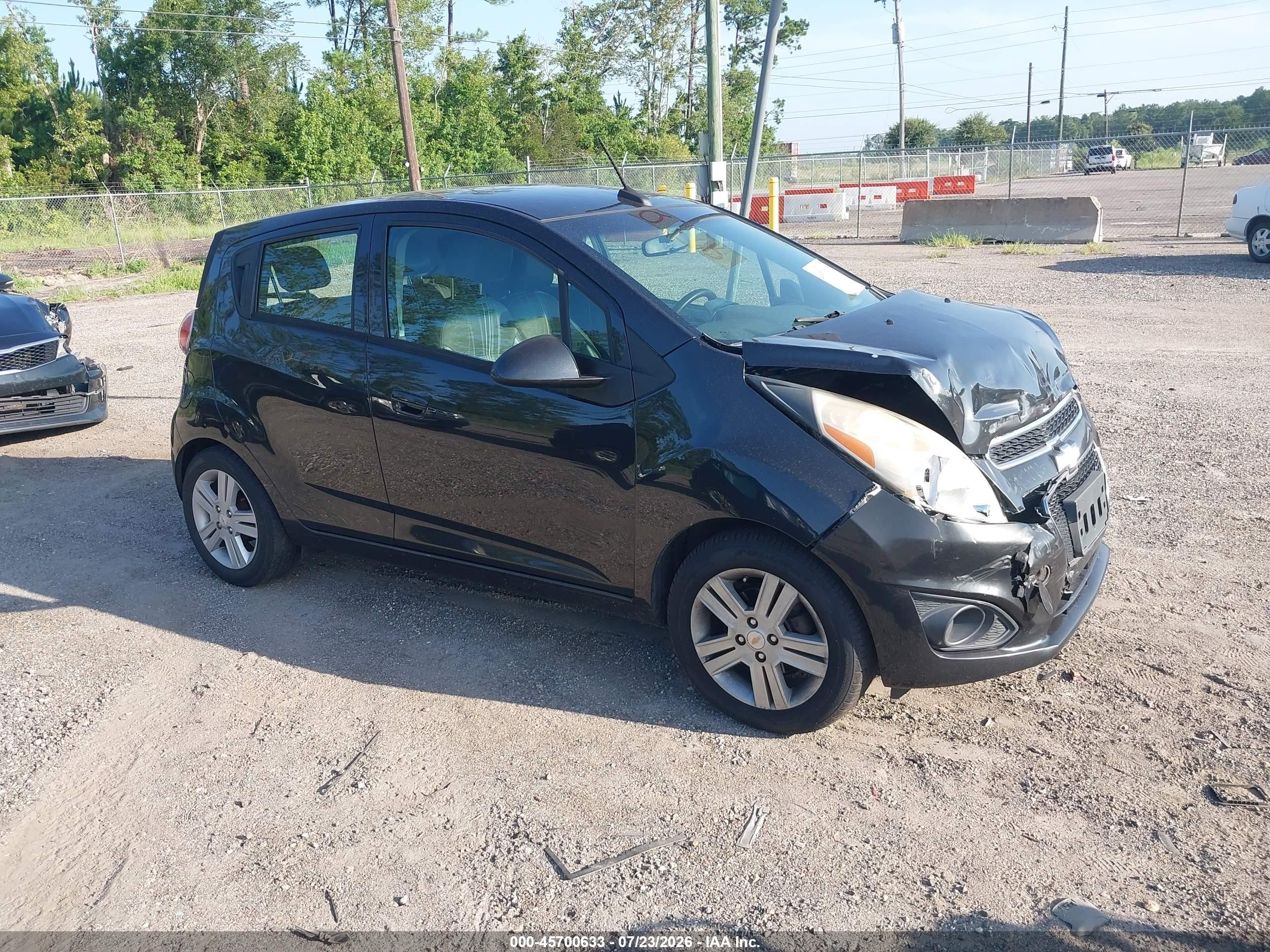 2014 Chevrolet Spark Ls Auto Черный vin: KL8CB6S92EC493197