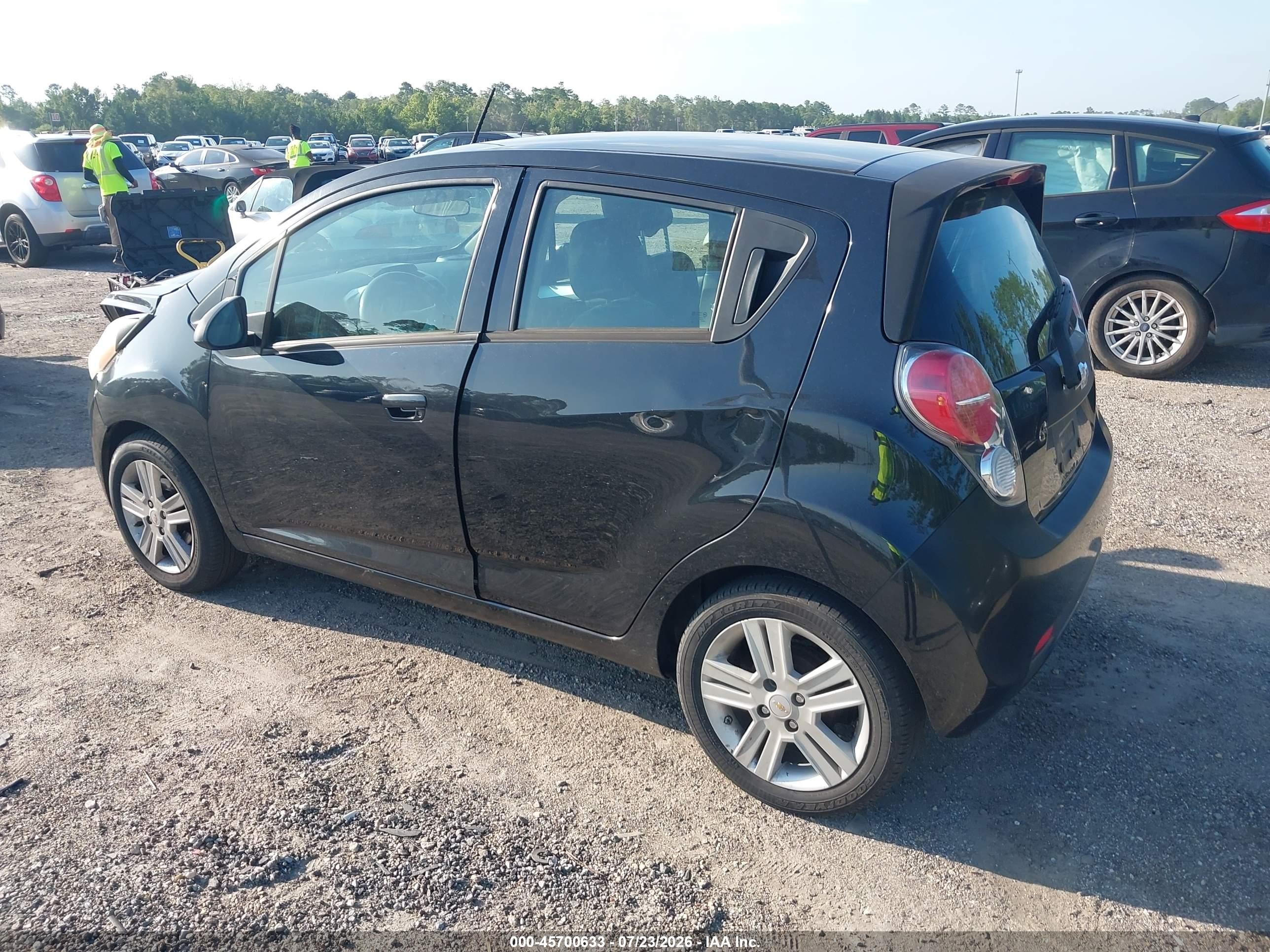 2014 Chevrolet Spark Ls Auto Черный vin: KL8CB6S92EC493197