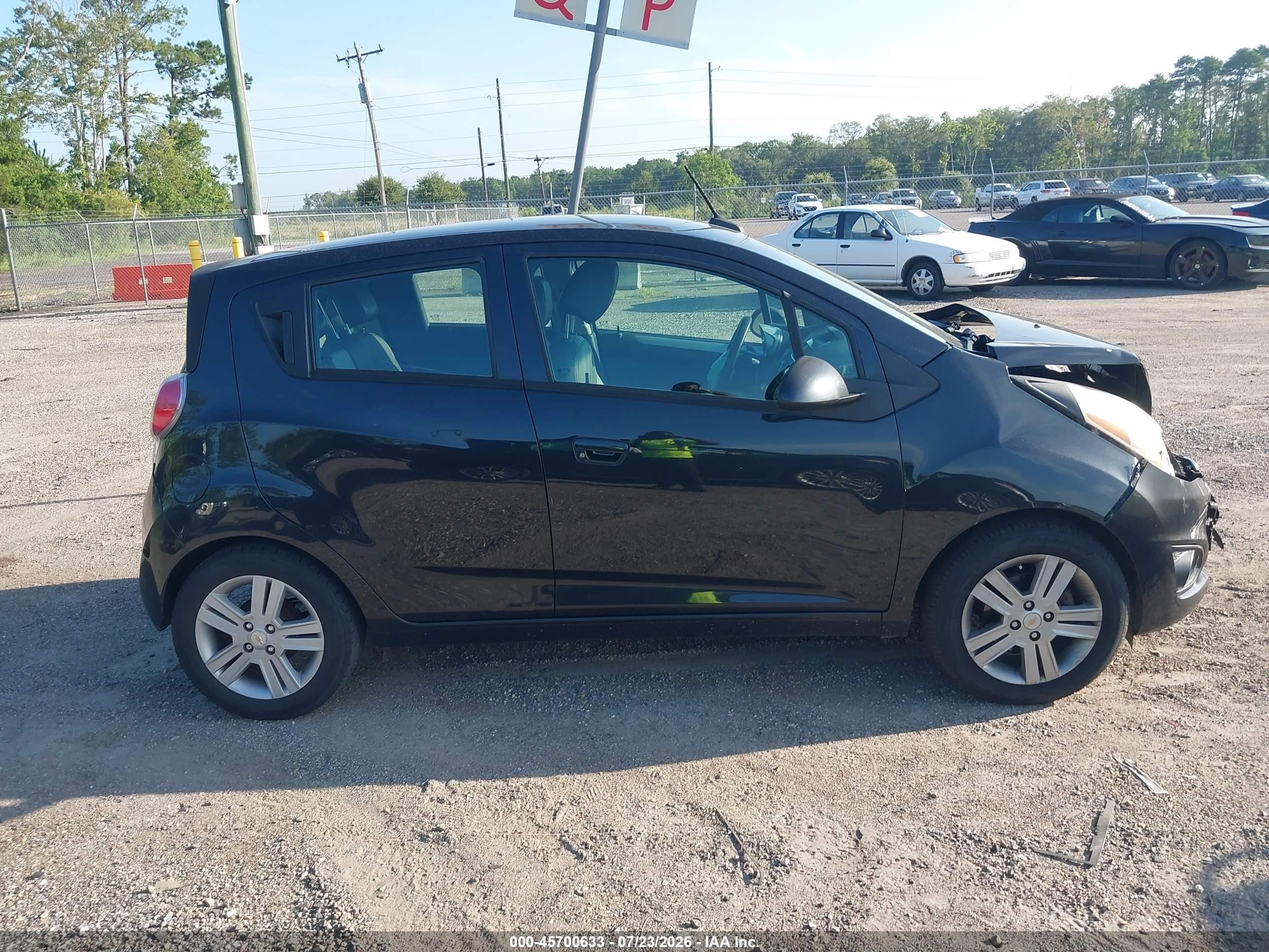 2014 Chevrolet Spark Ls Auto Черный vin: KL8CB6S92EC493197