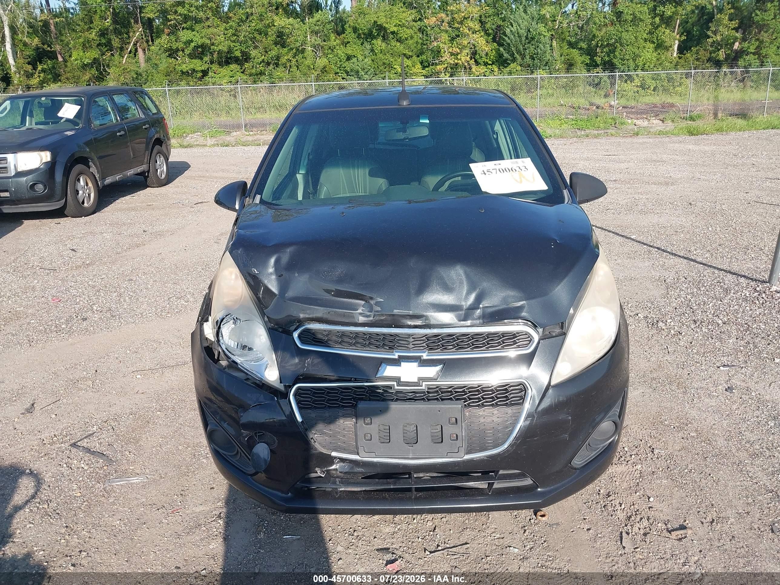2014 Chevrolet Spark Ls Auto Черный vin: KL8CB6S92EC493197