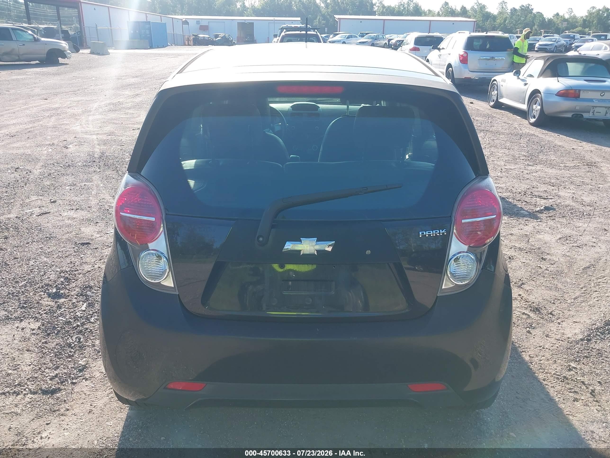 2014 Chevrolet Spark Ls Auto Черный vin: KL8CB6S92EC493197