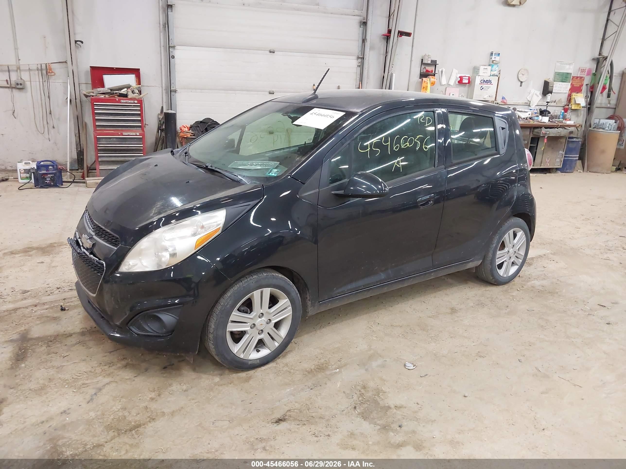 2014 Chevrolet Spark Ls Auto Черный vin: KL8CB6S92EC502996