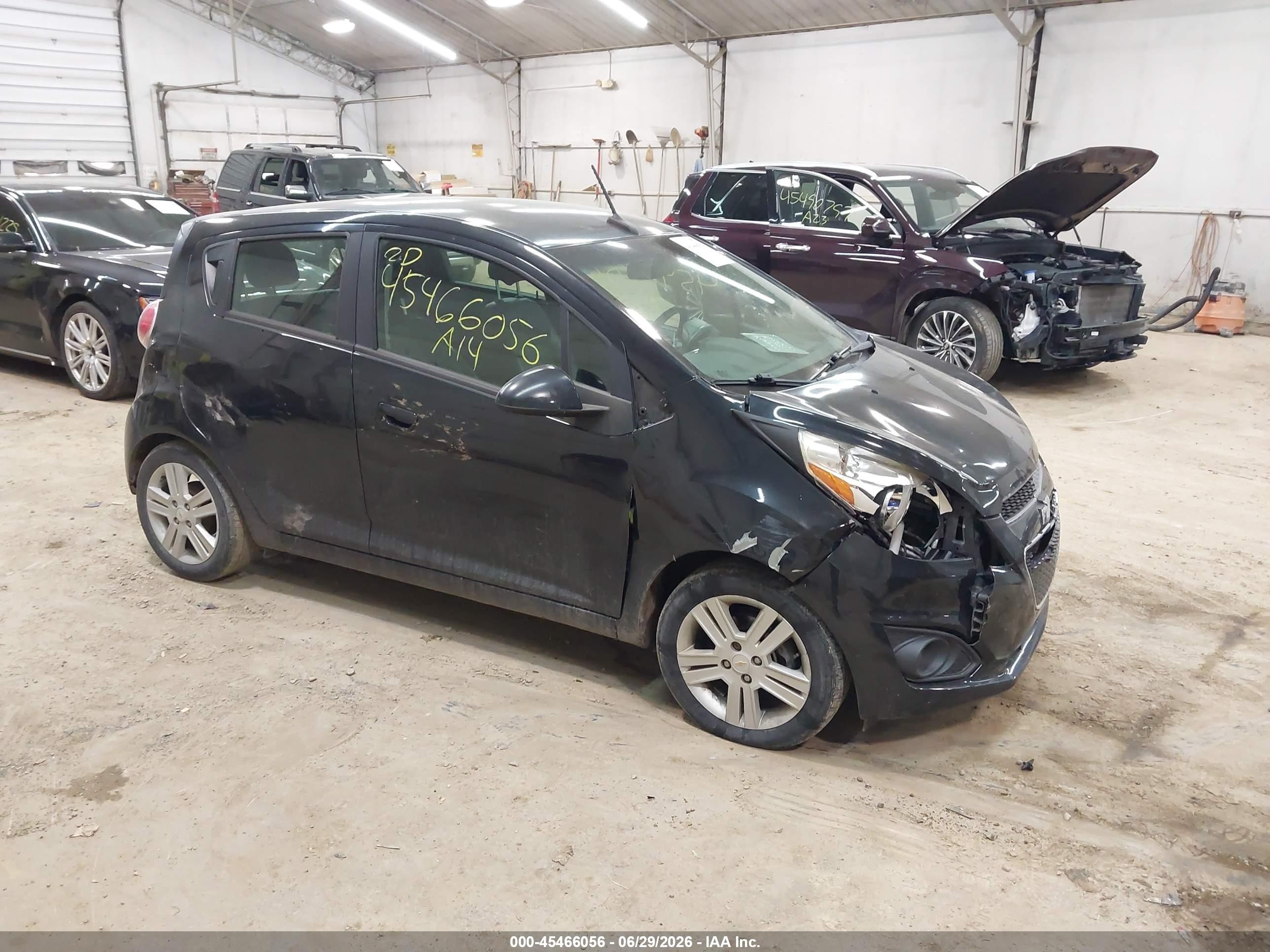 2014 Chevrolet Spark Ls Auto Черный vin: KL8CB6S92EC502996