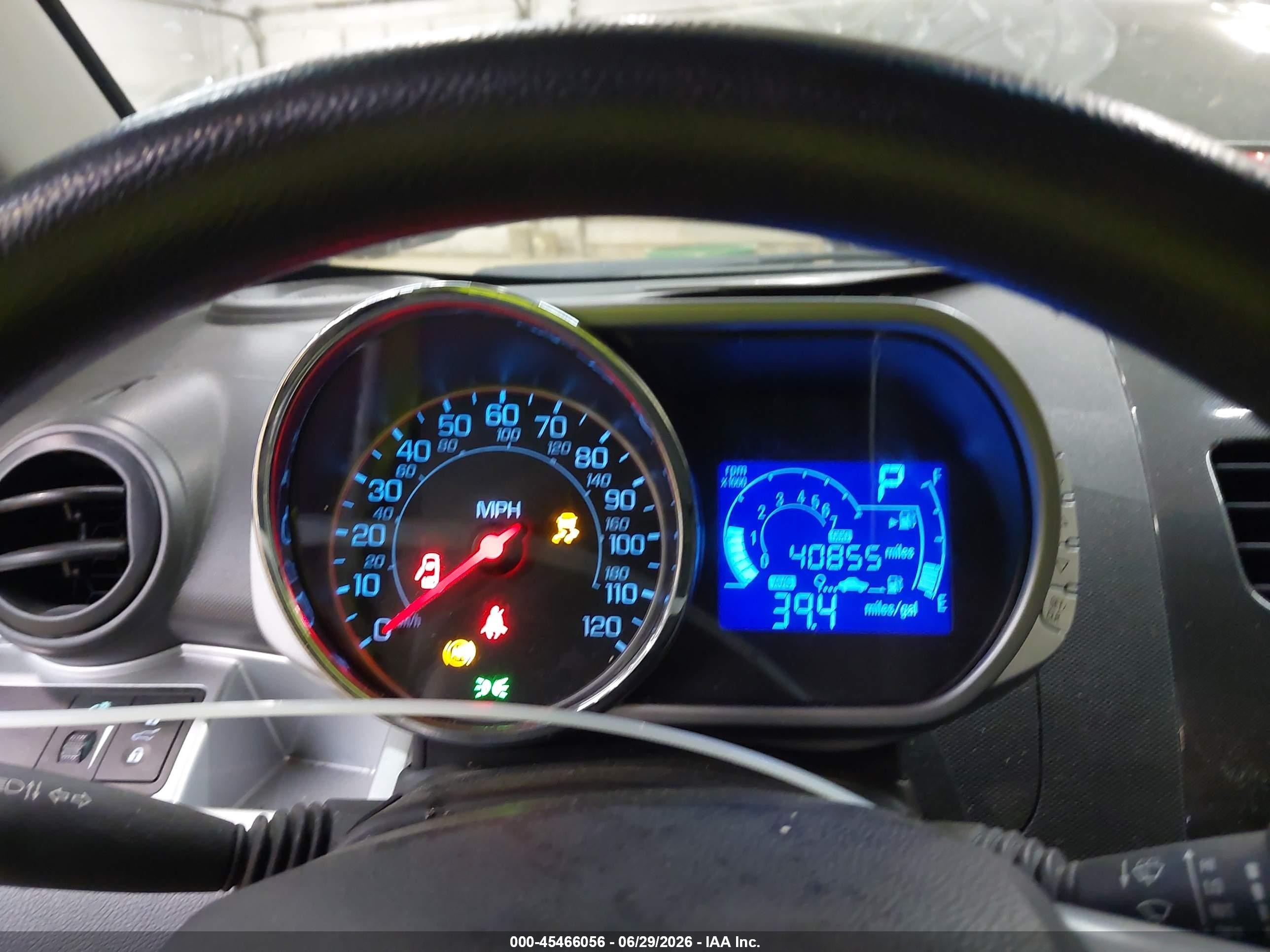2014 Chevrolet Spark Ls Auto Черный vin: KL8CB6S92EC502996