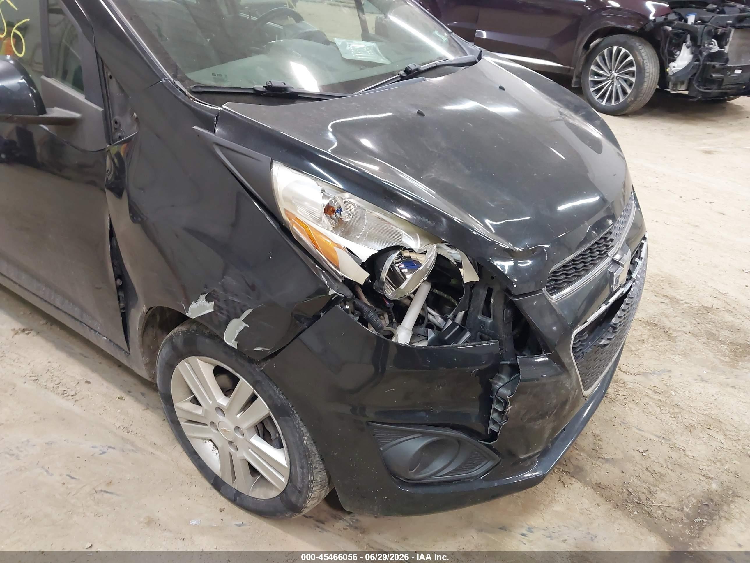 2014 Chevrolet Spark Ls Auto Черный vin: KL8CB6S92EC502996
