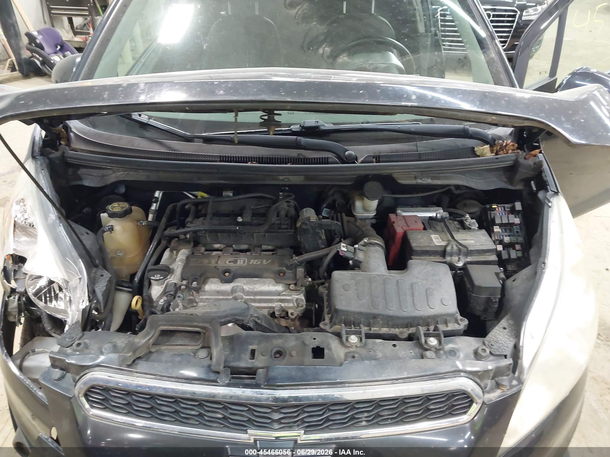2014 Chevrolet Spark Ls Auto Черный vin: KL8CB6S92EC502996