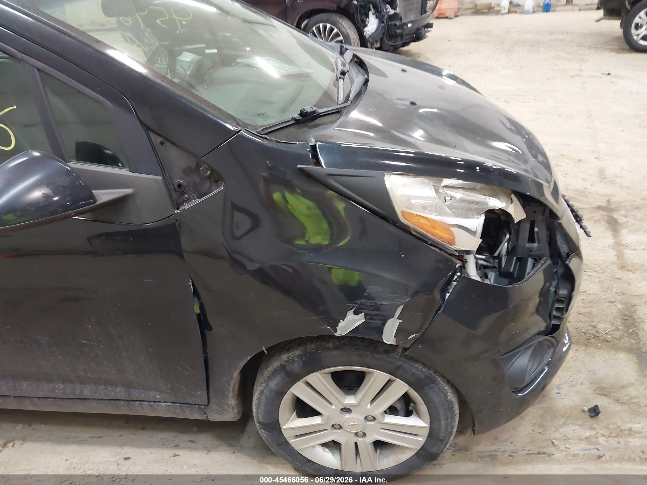 2014 Chevrolet Spark Ls Auto Черный vin: KL8CB6S92EC502996