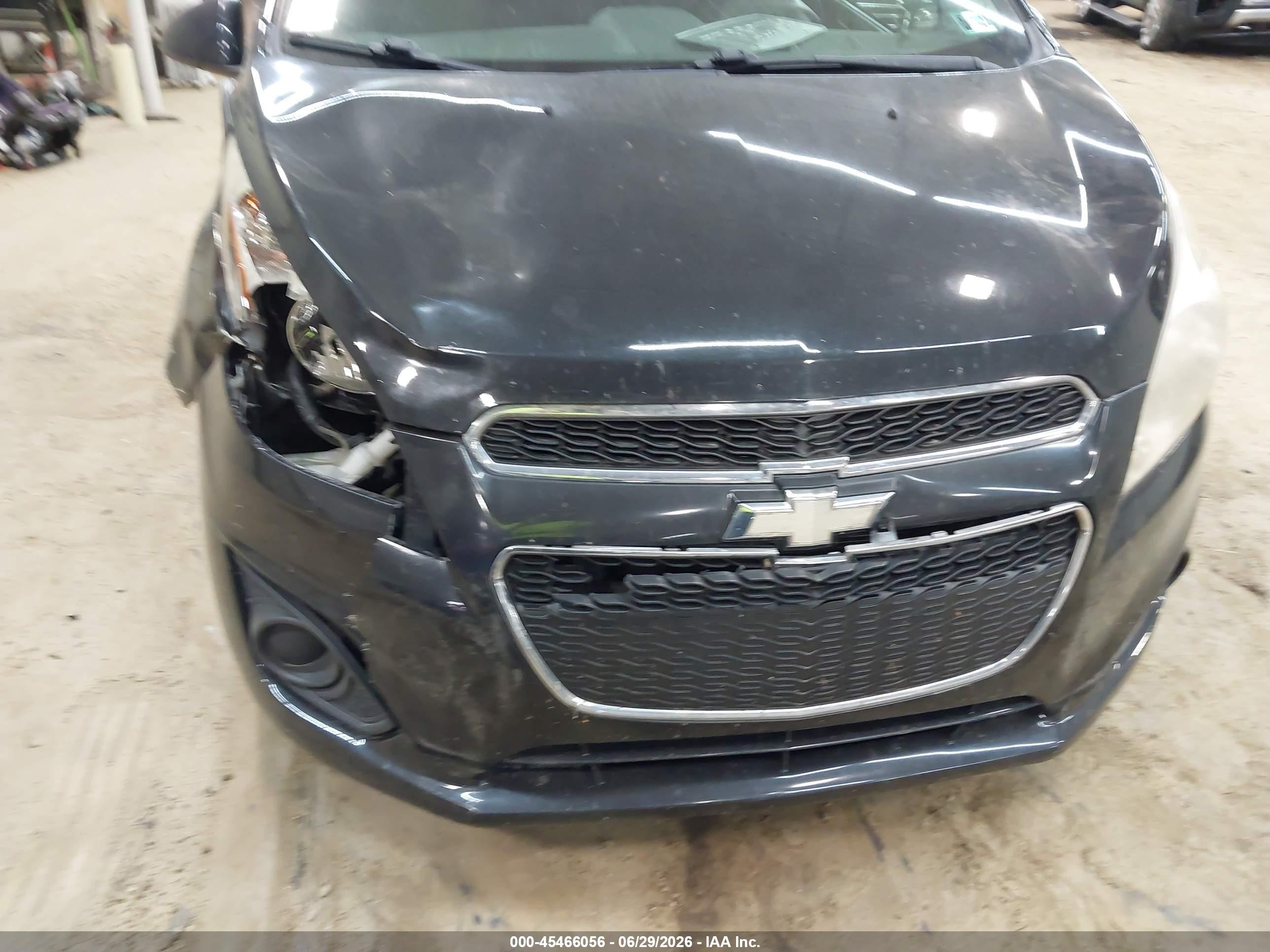 2014 Chevrolet Spark Ls Auto Черный vin: KL8CB6S92EC502996