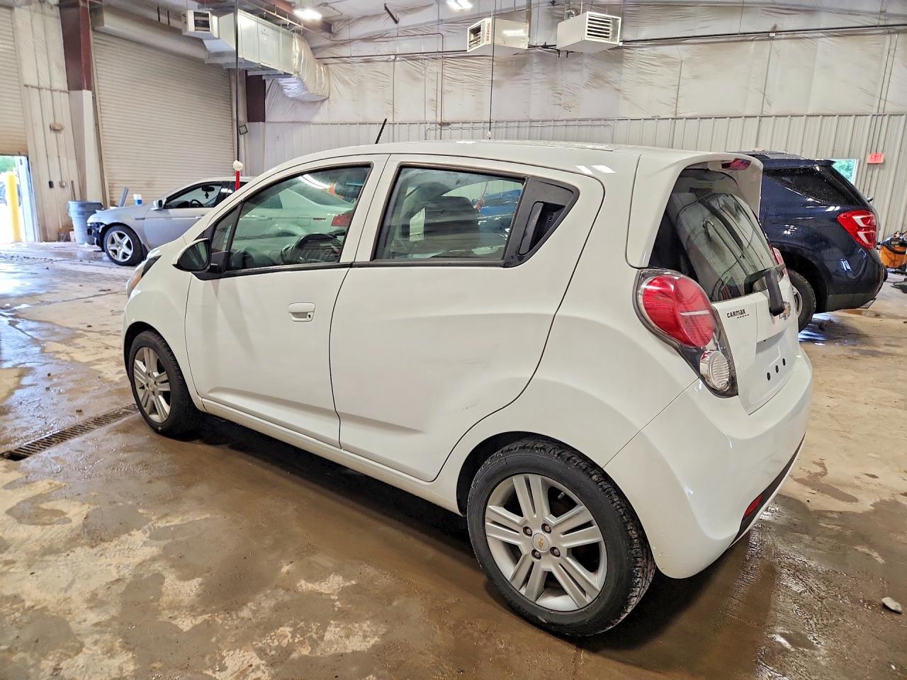 2014 Chevrolet Spark Ls White vin: KL8CB6S92EC511407