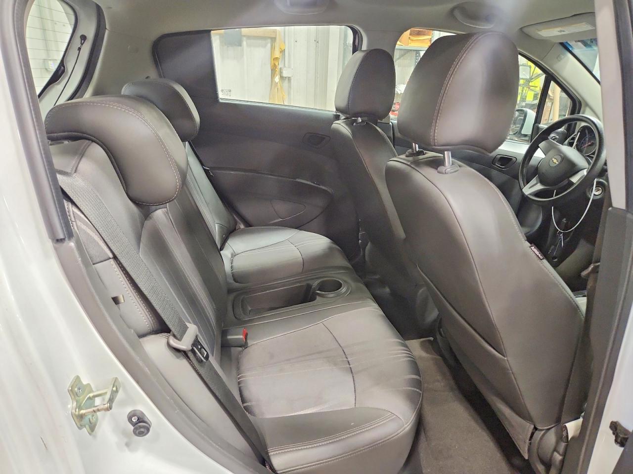 2014 Chevrolet Spark Ls White vin: KL8CB6S92EC511407
