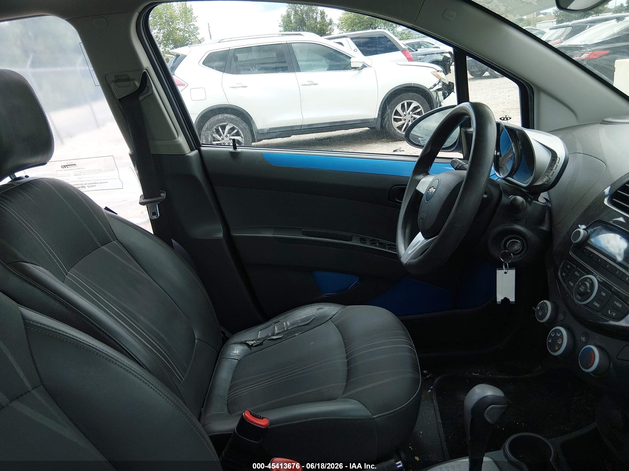 2014 Chevrolet Spark Ls Auto Синий vin: KL8CB6S92EC525761