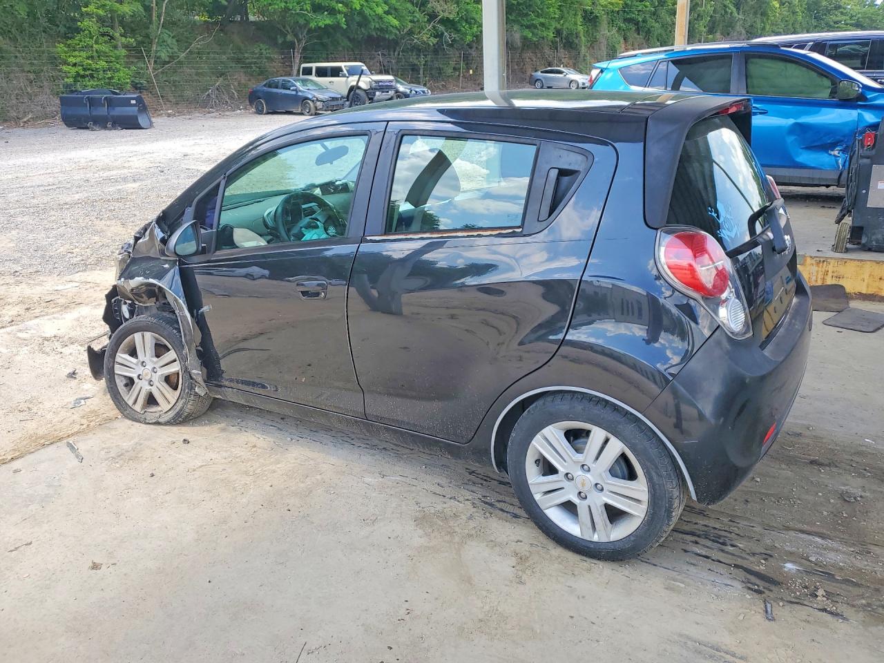 2014 Chevrolet Spark Ls Black vin: KL8CB6S93EC500464