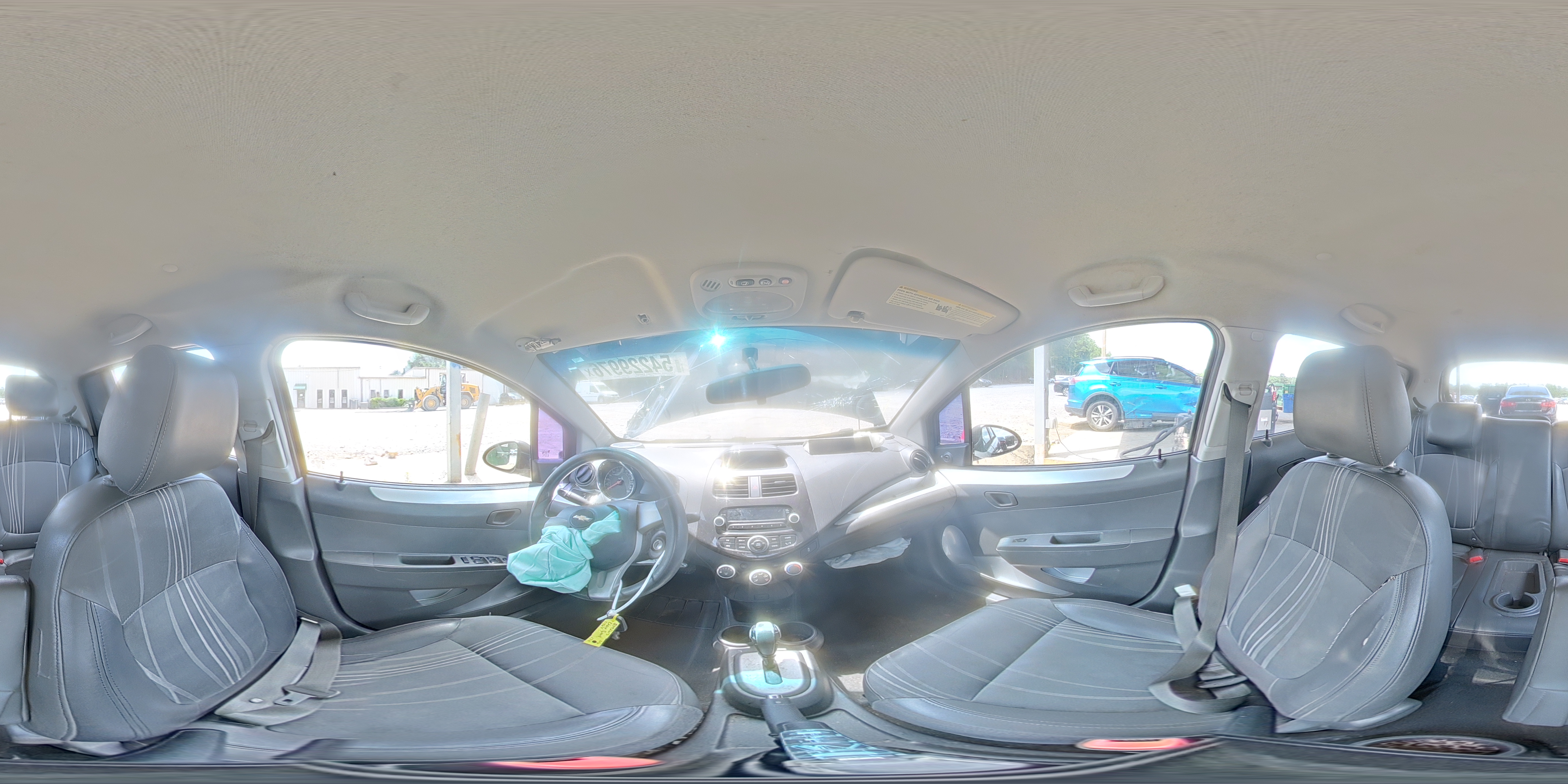2014 Chevrolet Spark Ls Black vin: KL8CB6S93EC500464