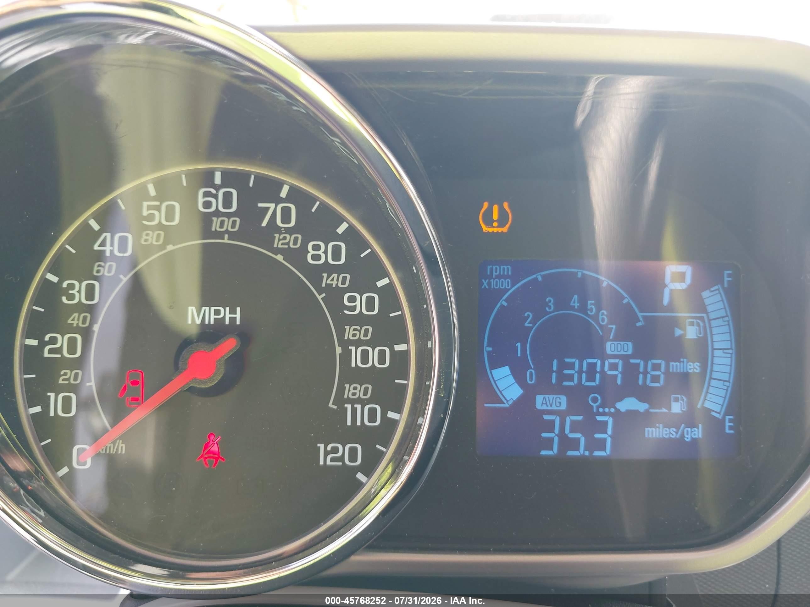 2014 Chevrolet Spark Ls Auto Белый vin: KL8CB6S93EC584060