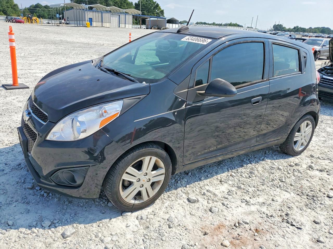 2015 Chevrolet Spark Ls Black vin: KL8CB6S93FC810972