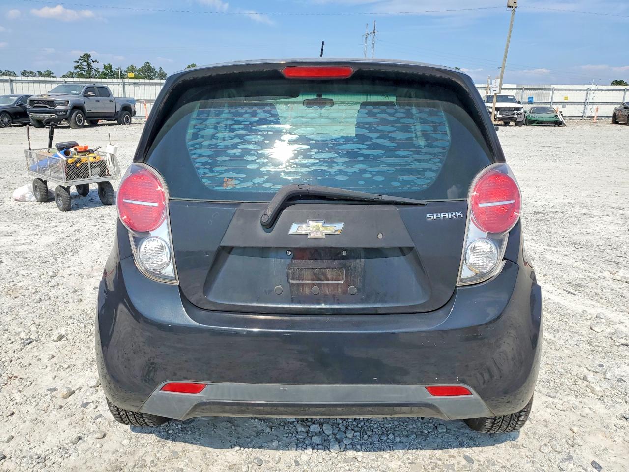 2015 Chevrolet Spark Ls Black vin: KL8CB6S93FC810972