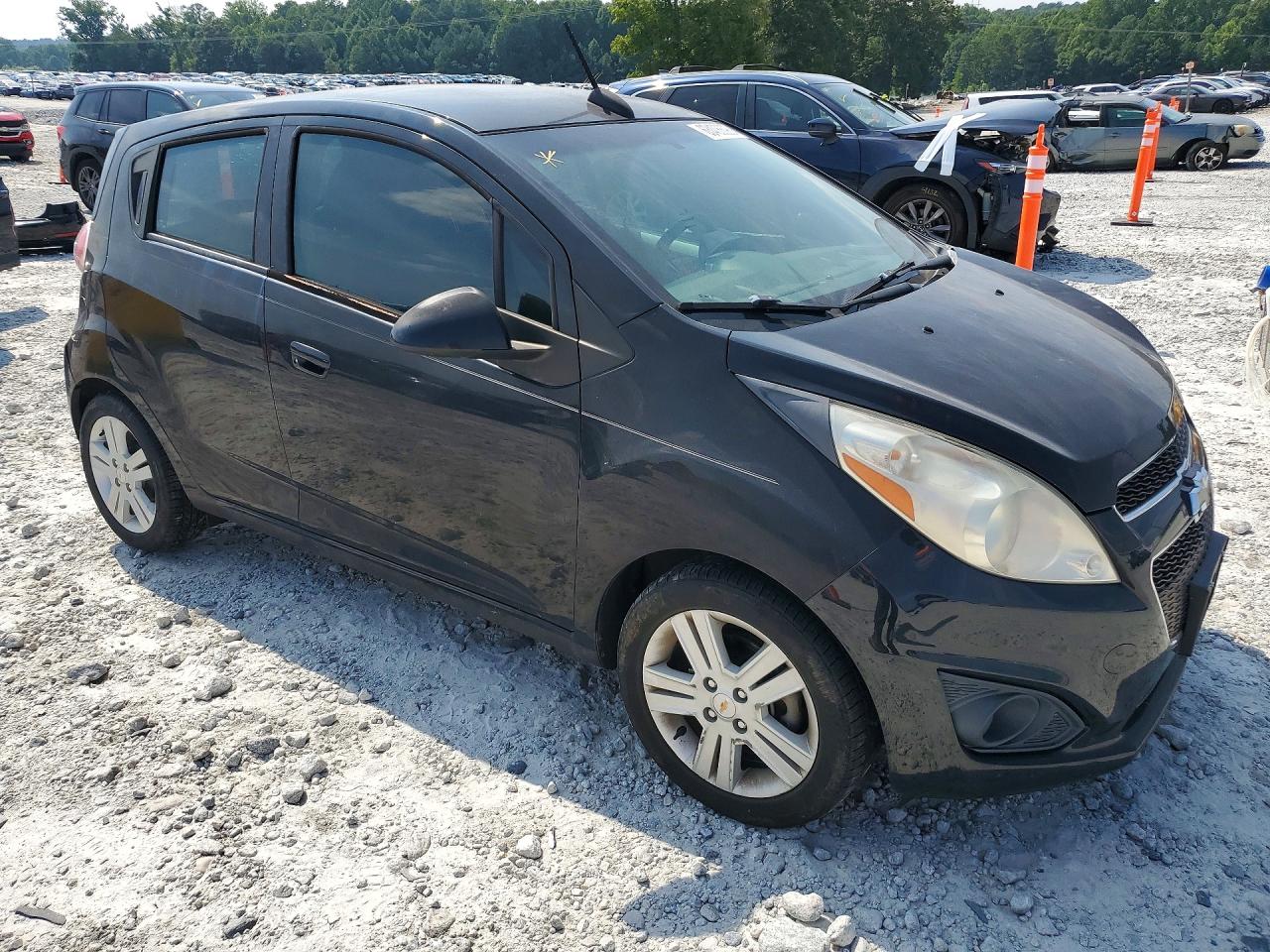 2015 Chevrolet Spark Ls Black vin: KL8CB6S93FC810972