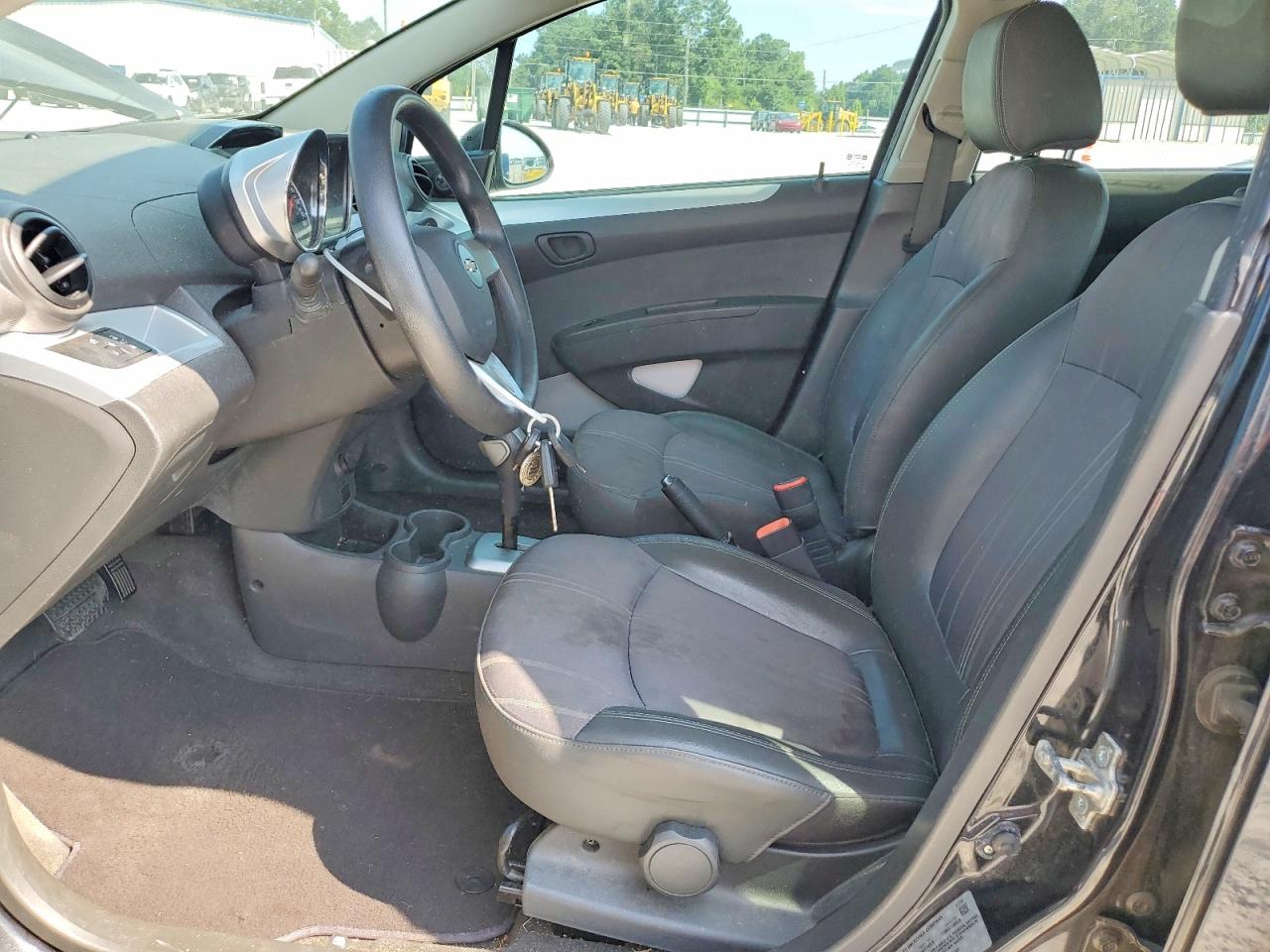 2015 Chevrolet Spark Ls Black vin: KL8CB6S93FC810972